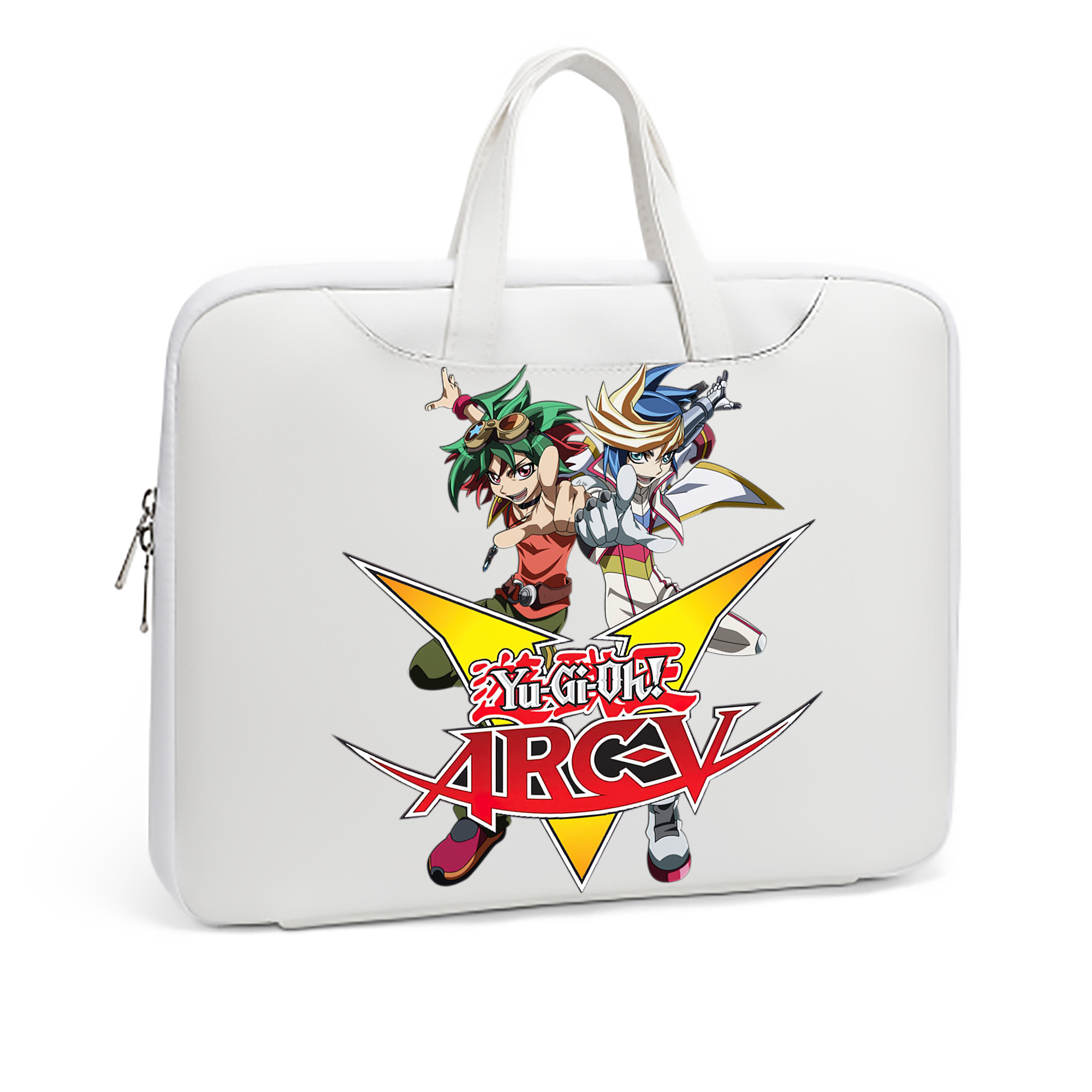 （画像用） 遊☆戯☆王 Yu-Gi-Oh! レザーラップトップバッグ　ノートパソコンケース