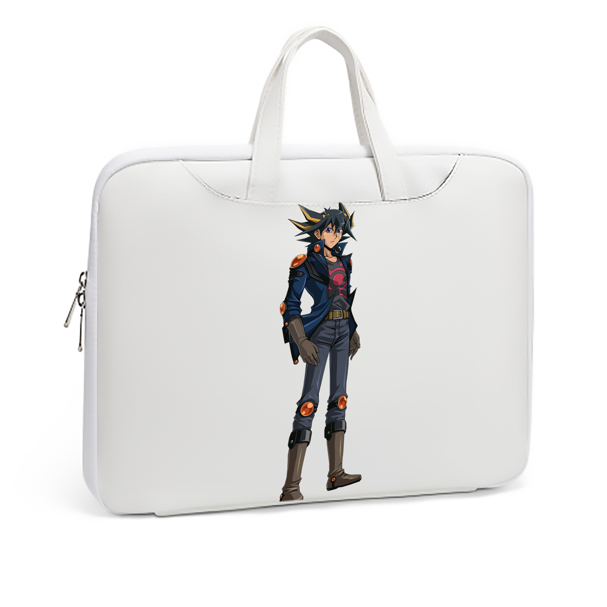 （画像用） 遊☆戯☆王 Yu-Gi-Oh! レザーラップトップバッグ　ノートパソコンケース
