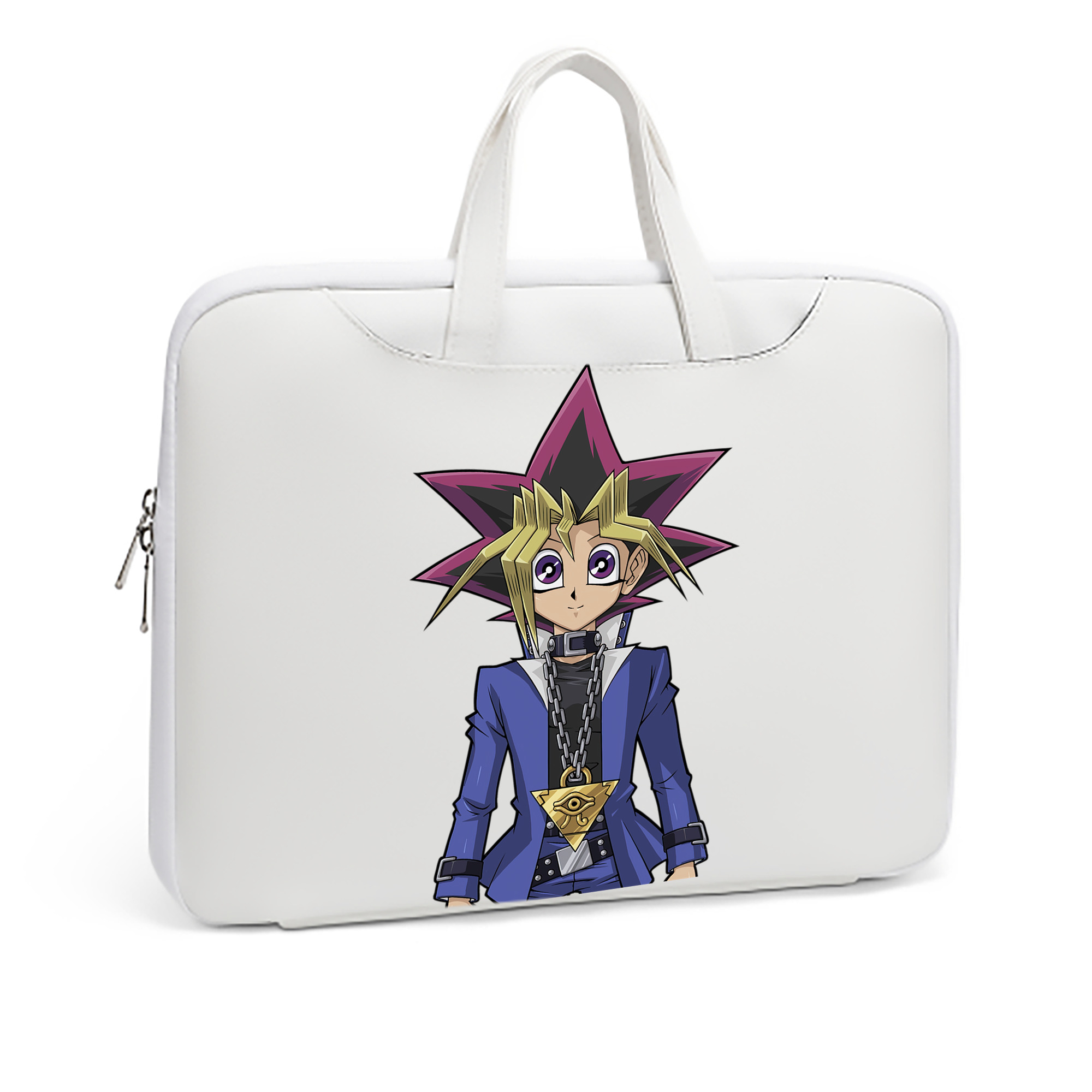 （画像用） 遊☆戯☆王 Yu-Gi-Oh! レザーラップトップバッグ　ノートパソコンケース