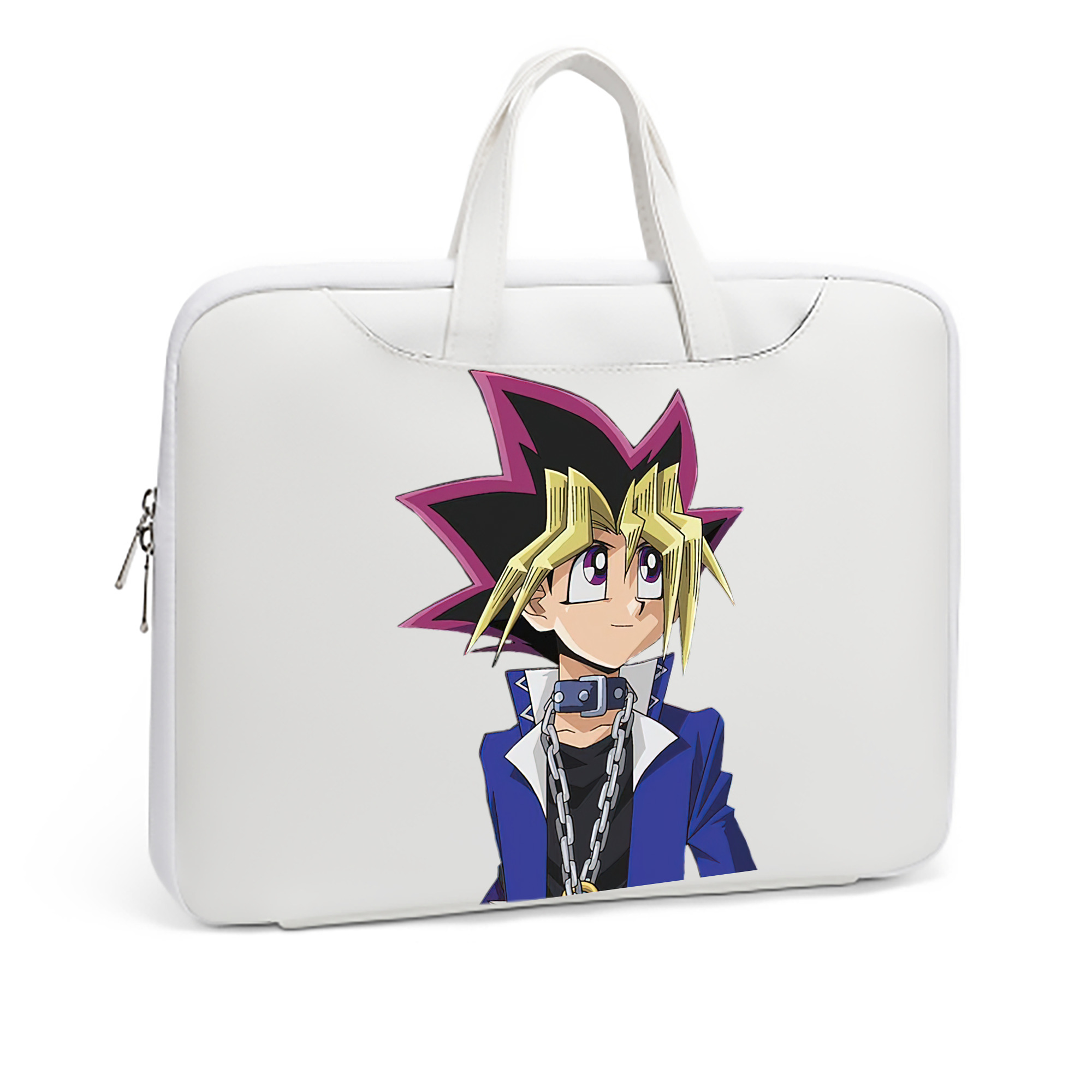（画像用） 遊☆戯☆王 Yu-Gi-Oh! レザーラップトップバッグ　ノートパソコンケース