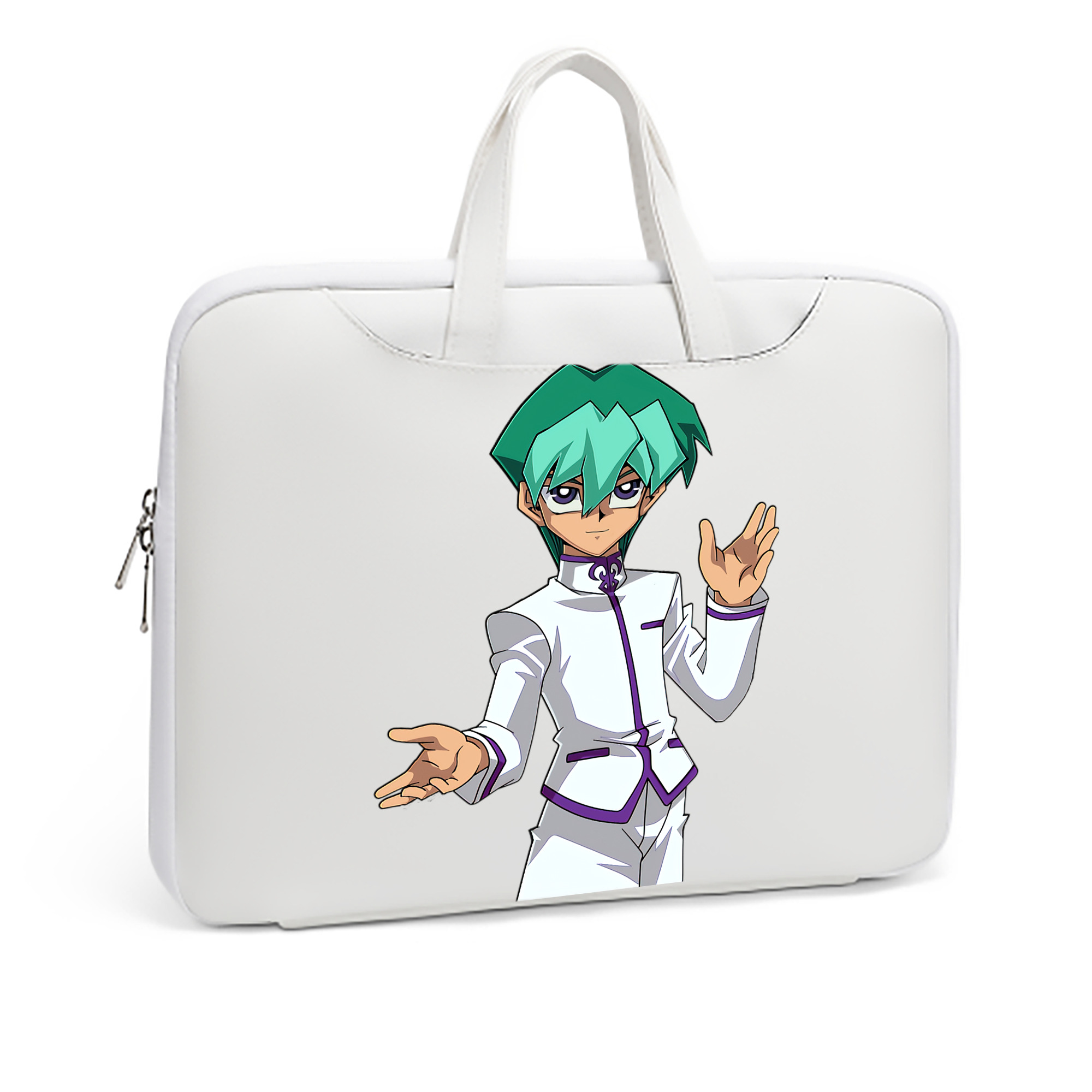 （画像用） 遊☆戯☆王 Yu-Gi-Oh! レザーラップトップバッグ　ノートパソコンケース