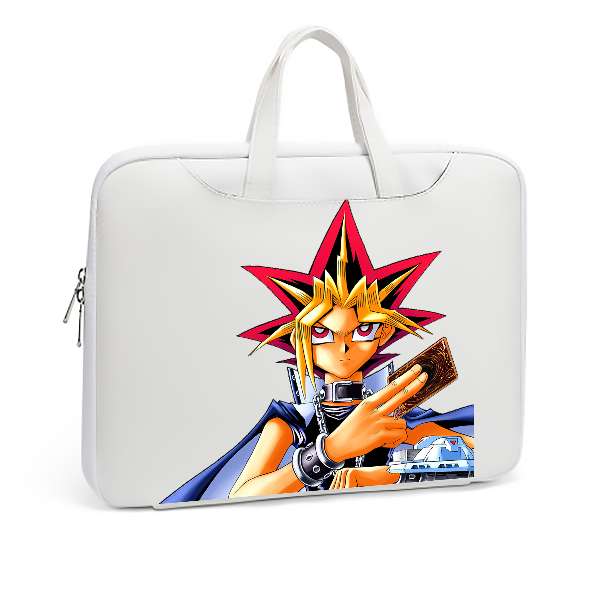（画像用） 遊☆戯☆王 Yu-Gi-Oh! レザーラップトップバッグ　ノートパソコンケース