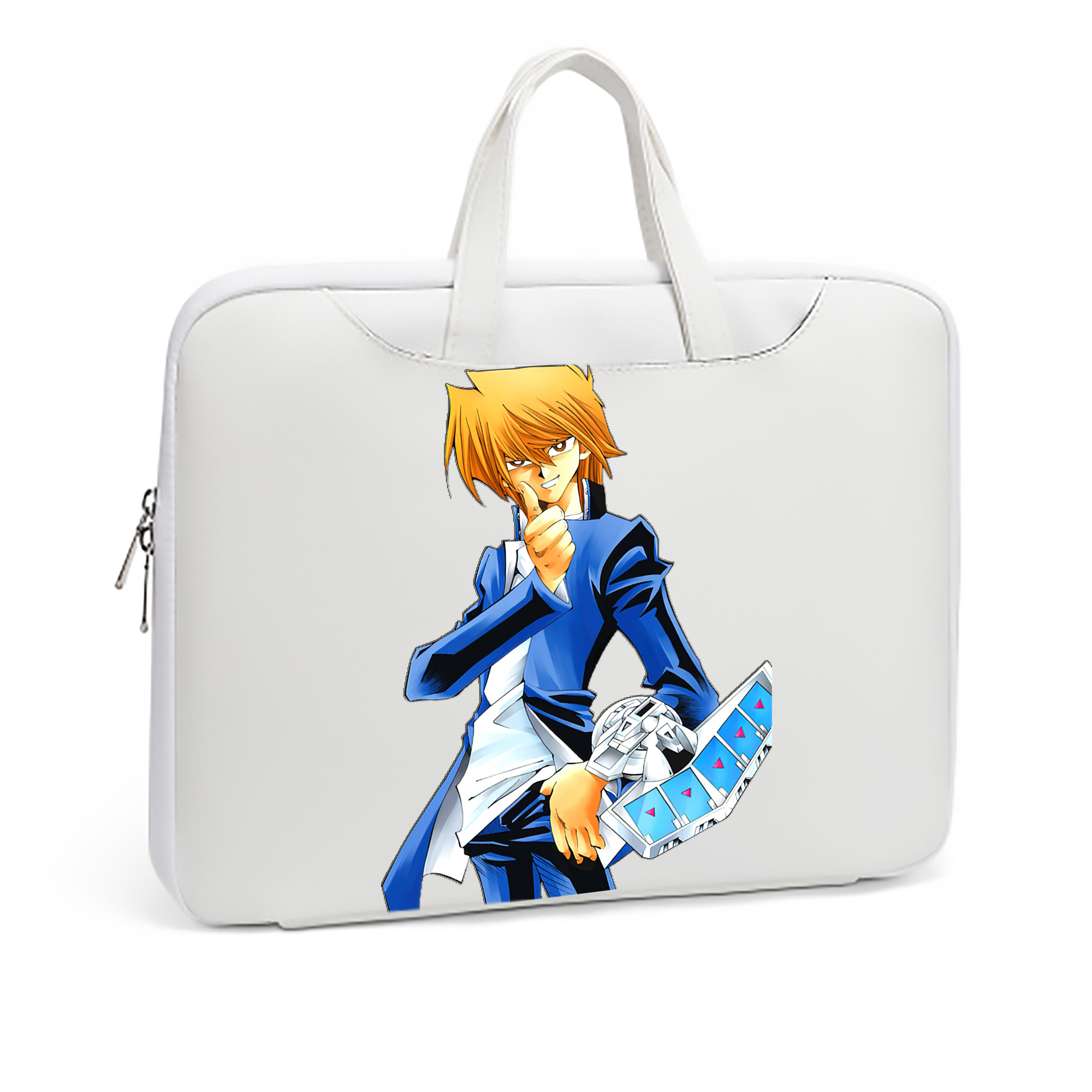 （画像用） 遊☆戯☆王 Yu-Gi-Oh! レザーラップトップバッグ　ノートパソコンケース