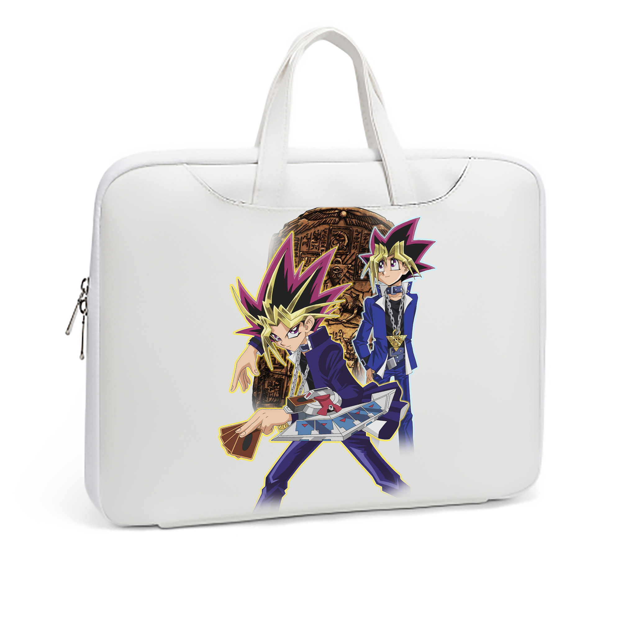 （画像用） 遊☆戯☆王 Yu-Gi-Oh! レザーラップトップバッグ　ノートパソコンケース