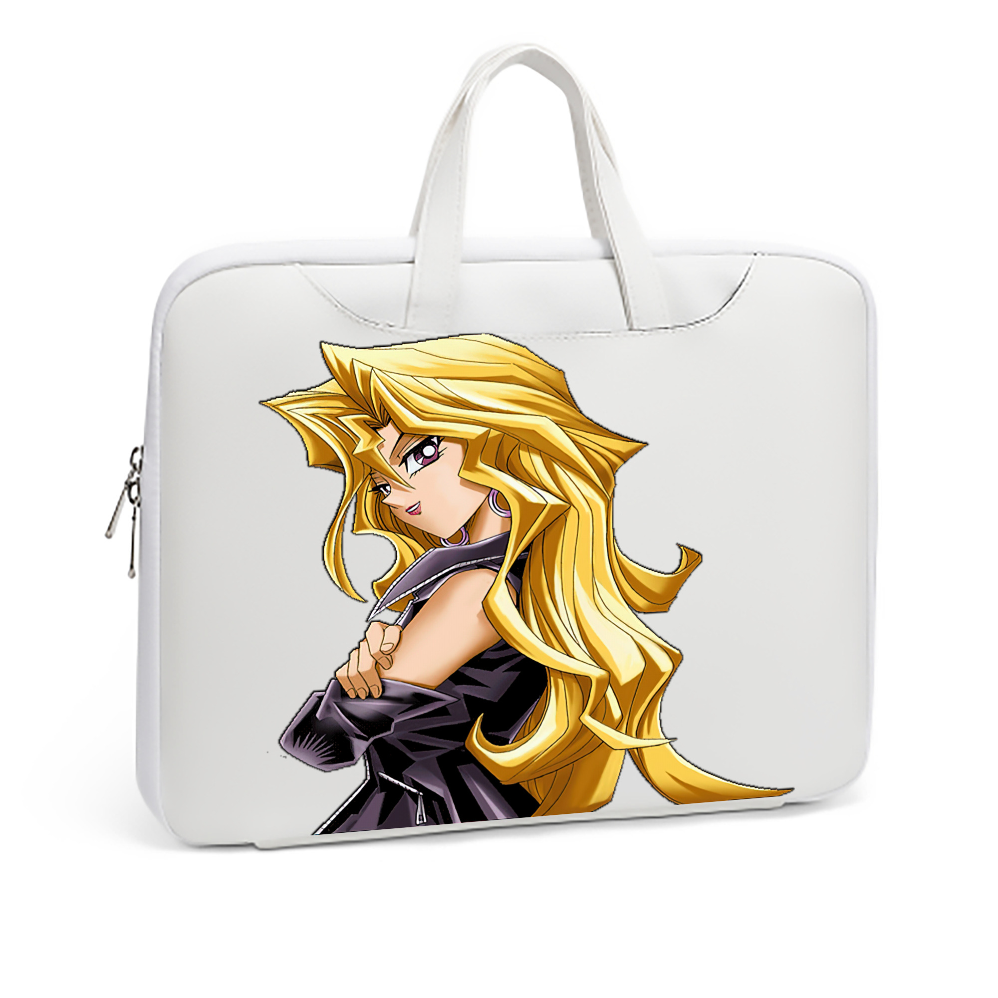 （画像用） 遊☆戯☆王 Yu-Gi-Oh! レザーラップトップバッグ　ノートパソコンケース