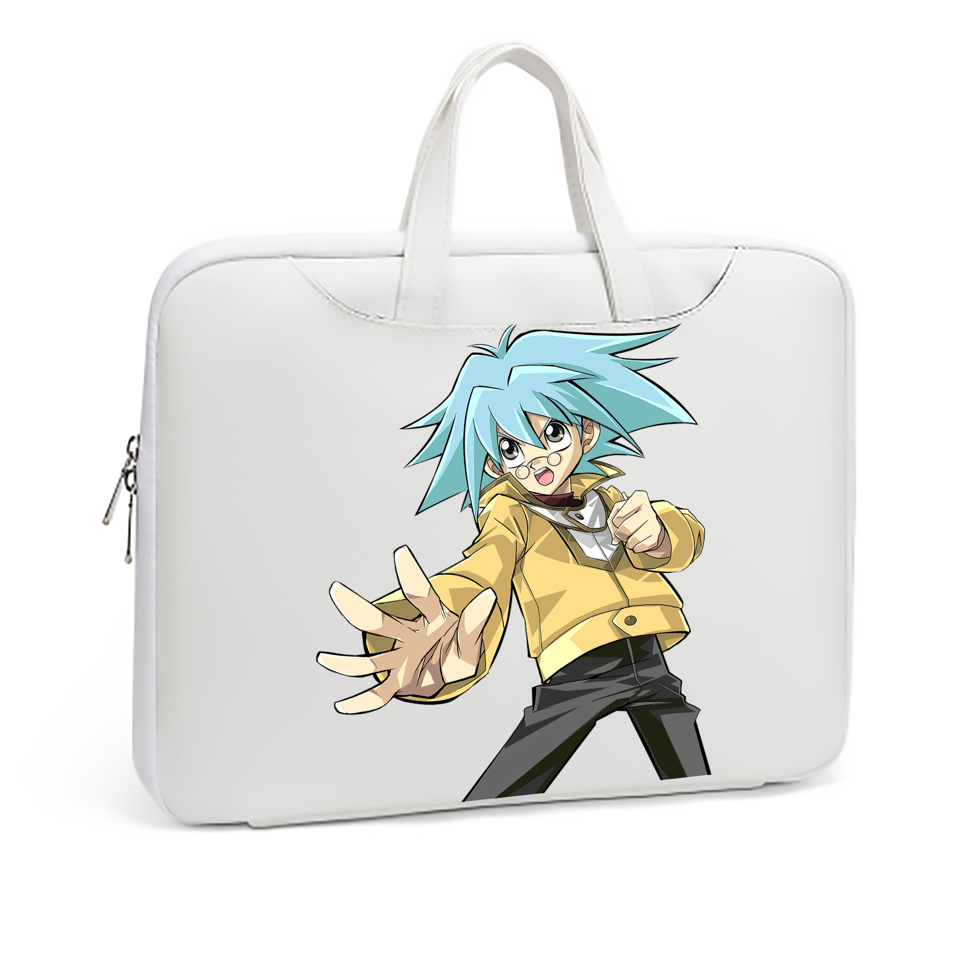（画像用） 遊☆戯☆王 Yu-Gi-Oh! レザーラップトップバッグ　ノートパソコンケース