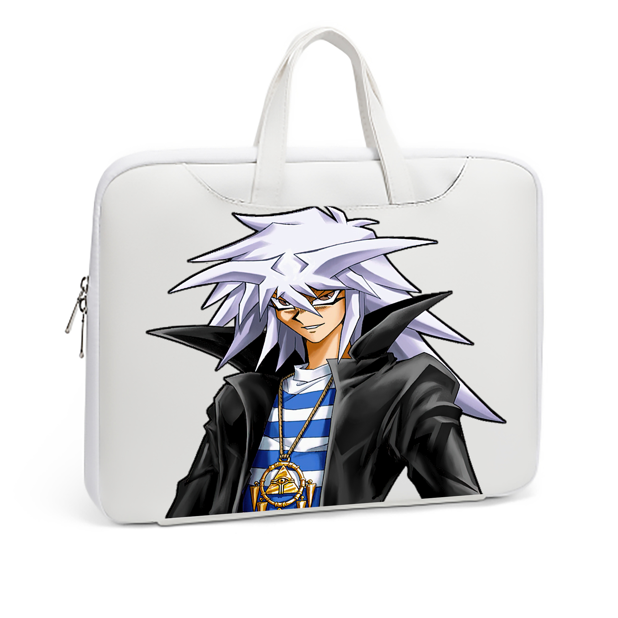 （画像用） 遊☆戯☆王 Yu-Gi-Oh! レザーラップトップバッグ　ノートパソコンケース
