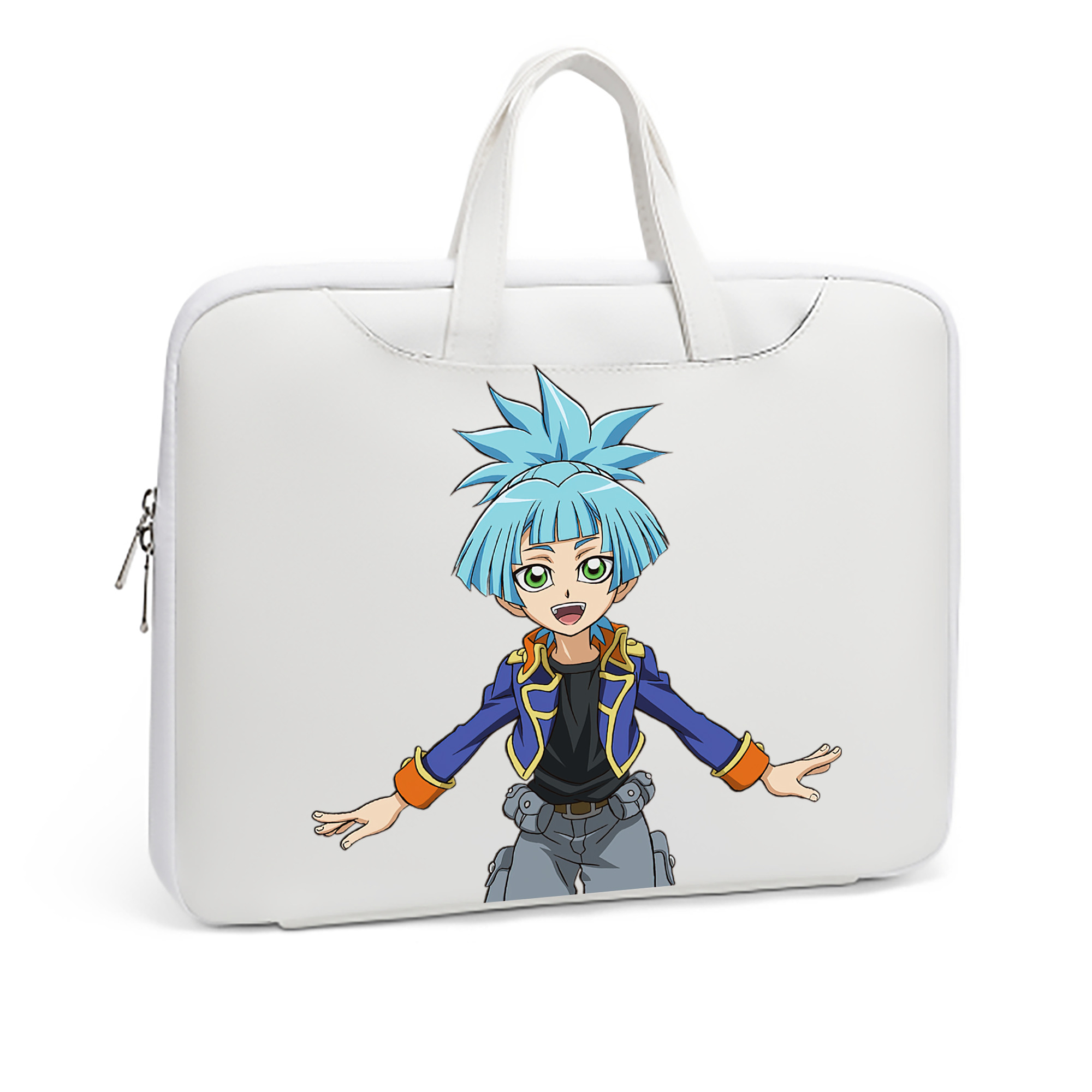 （画像用） 遊☆戯☆王 Yu-Gi-Oh! レザーラップトップバッグ　ノートパソコンケース