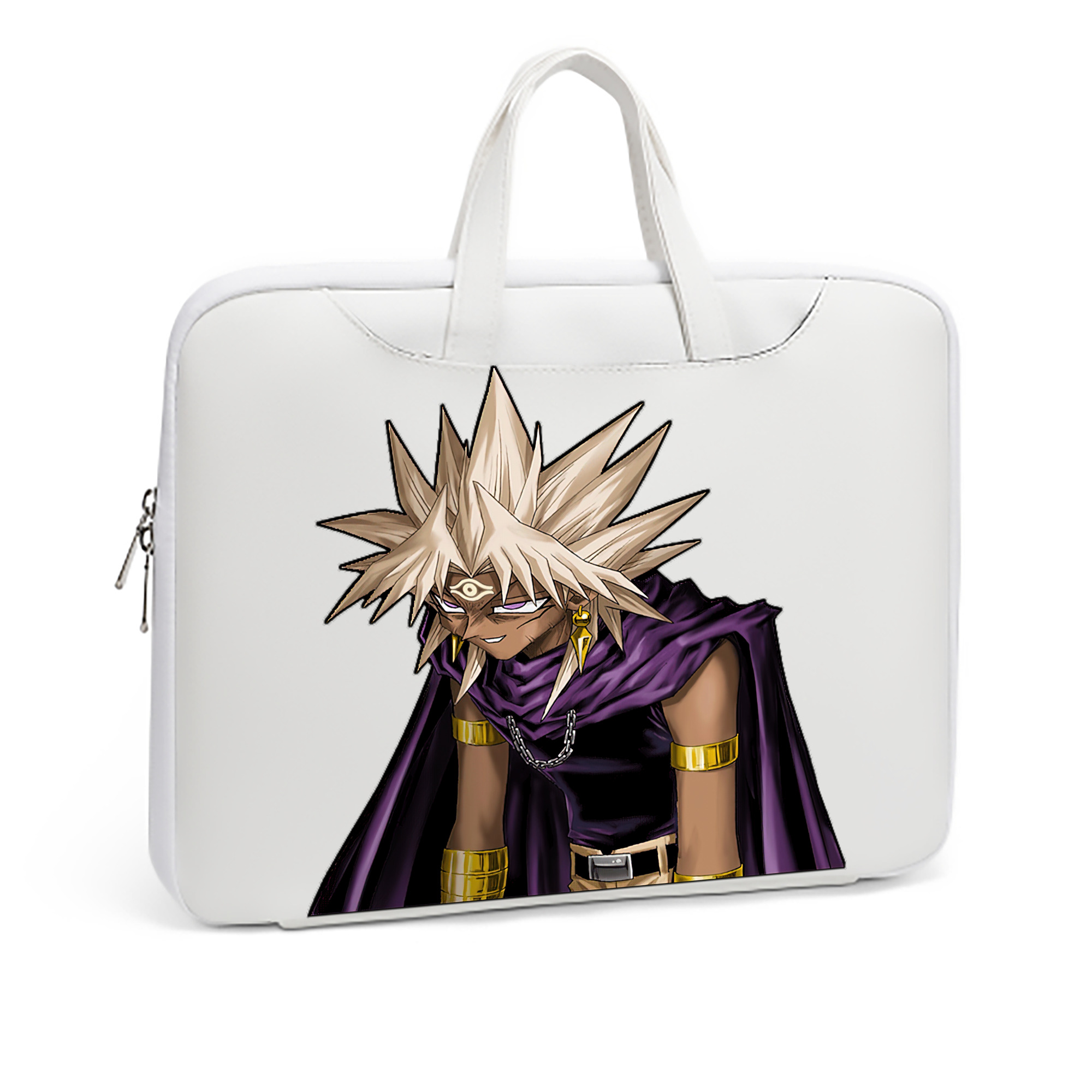 （画像用） 遊☆戯☆王 Yu-Gi-Oh! レザーラップトップバッグ　ノートパソコンケース