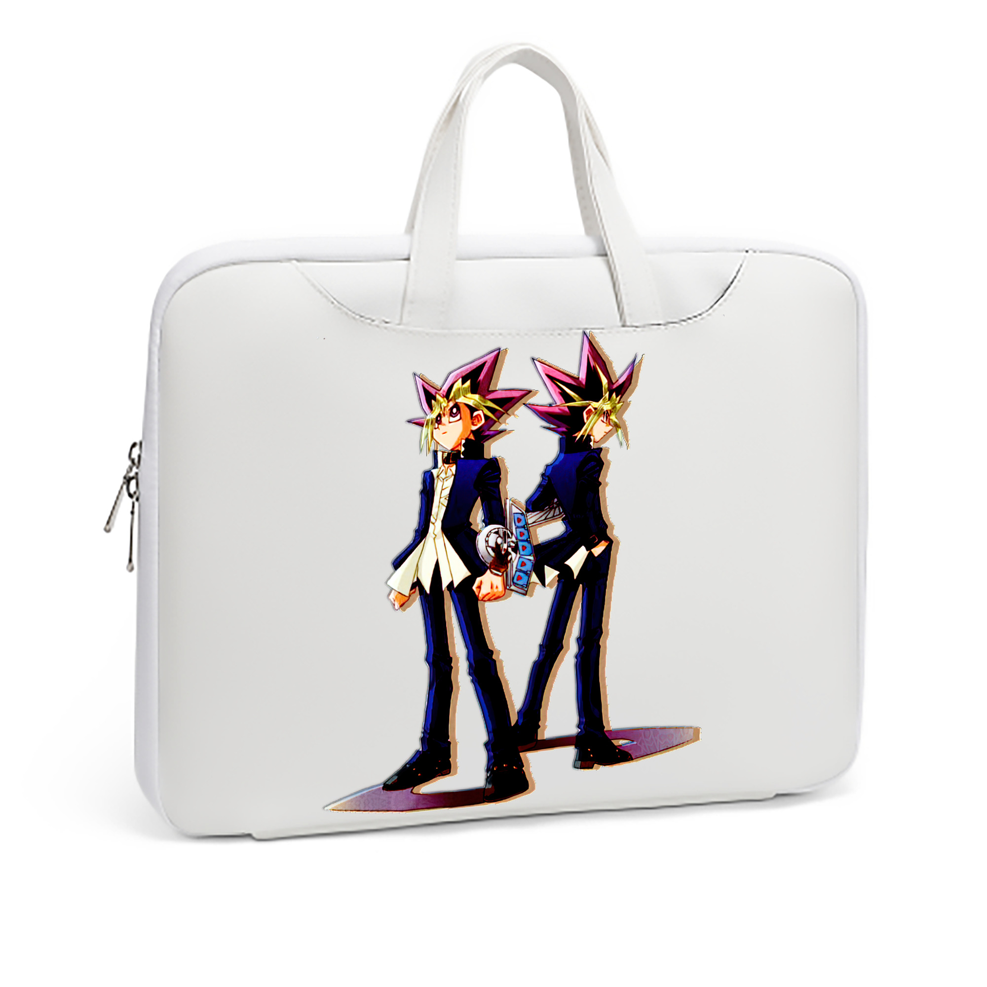 （画像用） 遊☆戯☆王 Yu-Gi-Oh! レザーラップトップバッグ　ノートパソコンケース