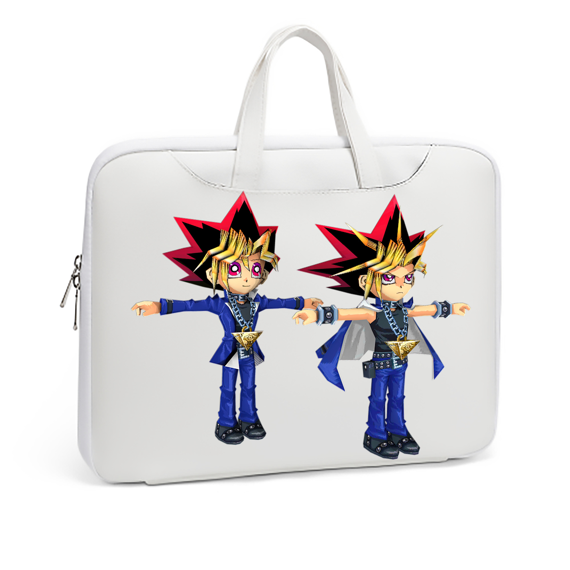 （画像用） 遊☆戯☆王 Yu-Gi-Oh! レザーラップトップバッグ　ノートパソコンケース