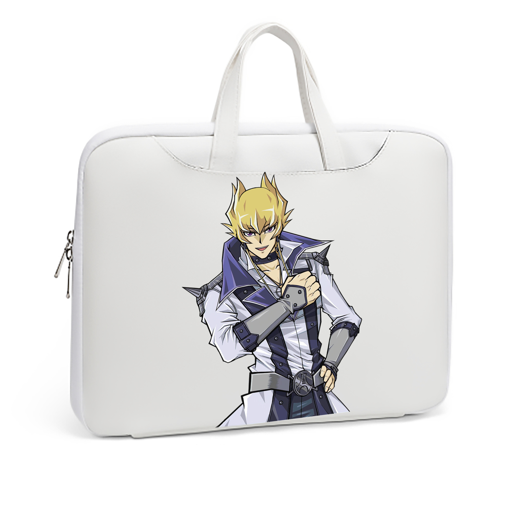（画像用） 遊☆戯☆王 Yu-Gi-Oh! レザーラップトップバッグ　ノートパソコンケース