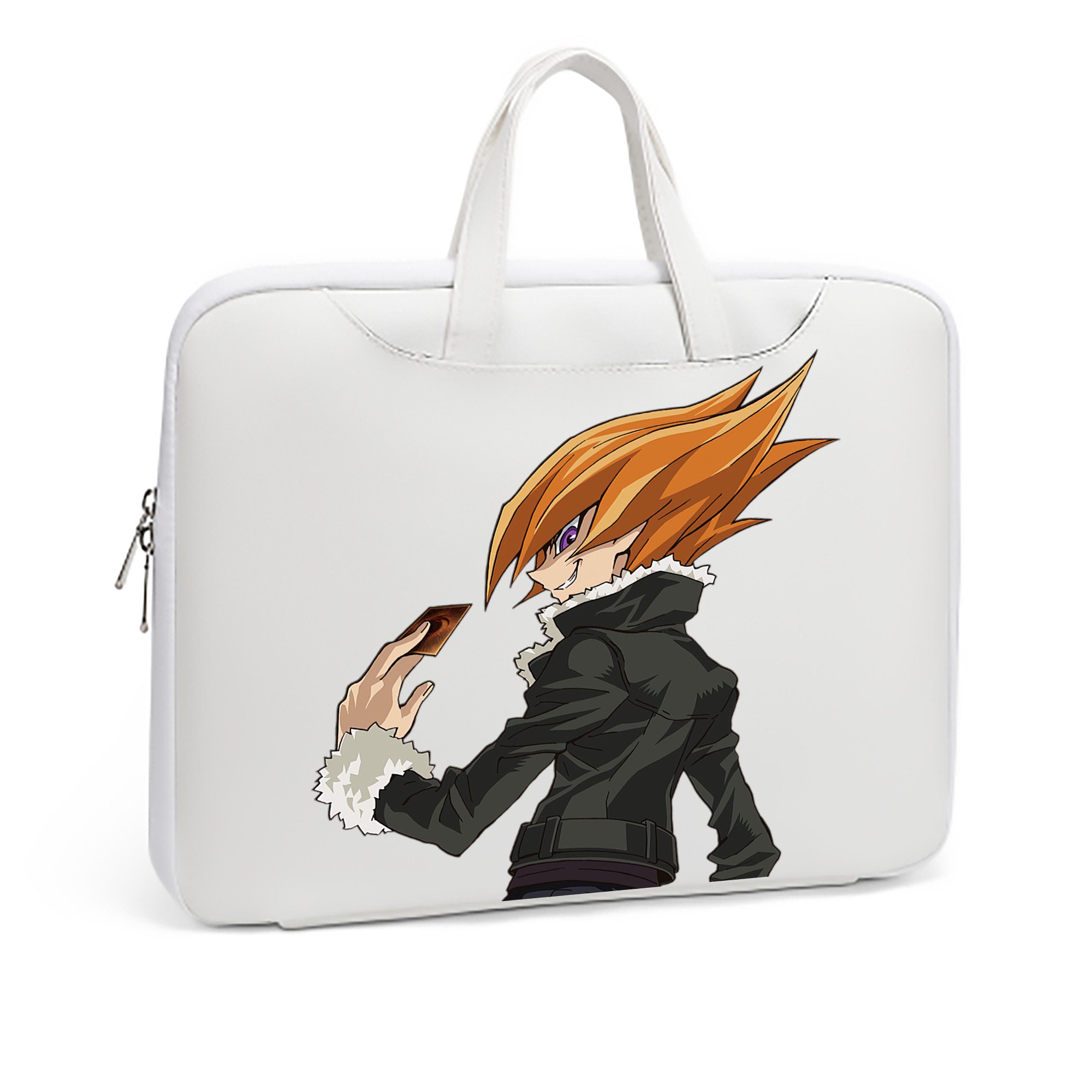 （画像用） 遊☆戯☆王 Yu-Gi-Oh! レザーラップトップバッグ　ノートパソコンケース