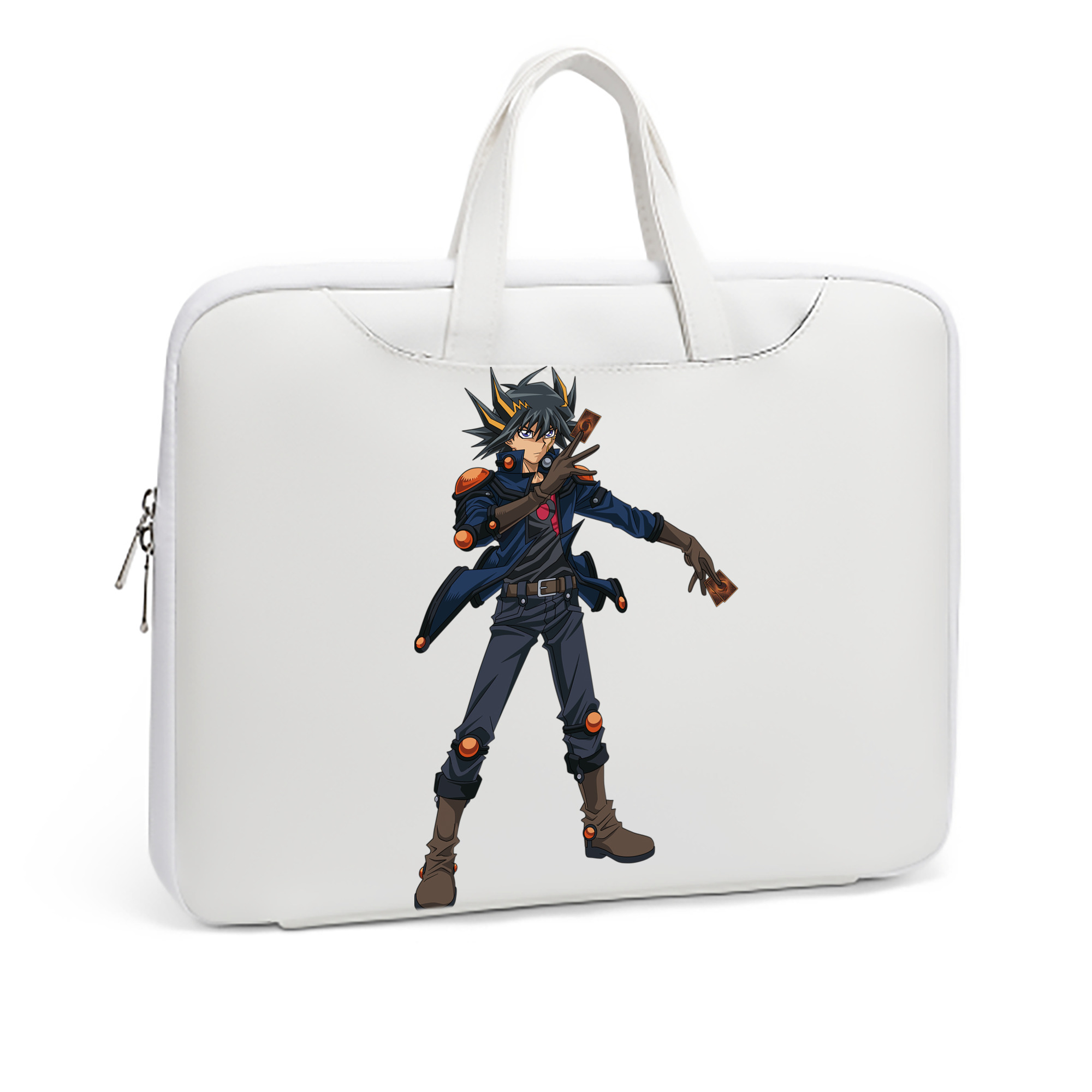 （画像用） 遊☆戯☆王 Yu-Gi-Oh! レザーラップトップバッグ　ノートパソコンケース