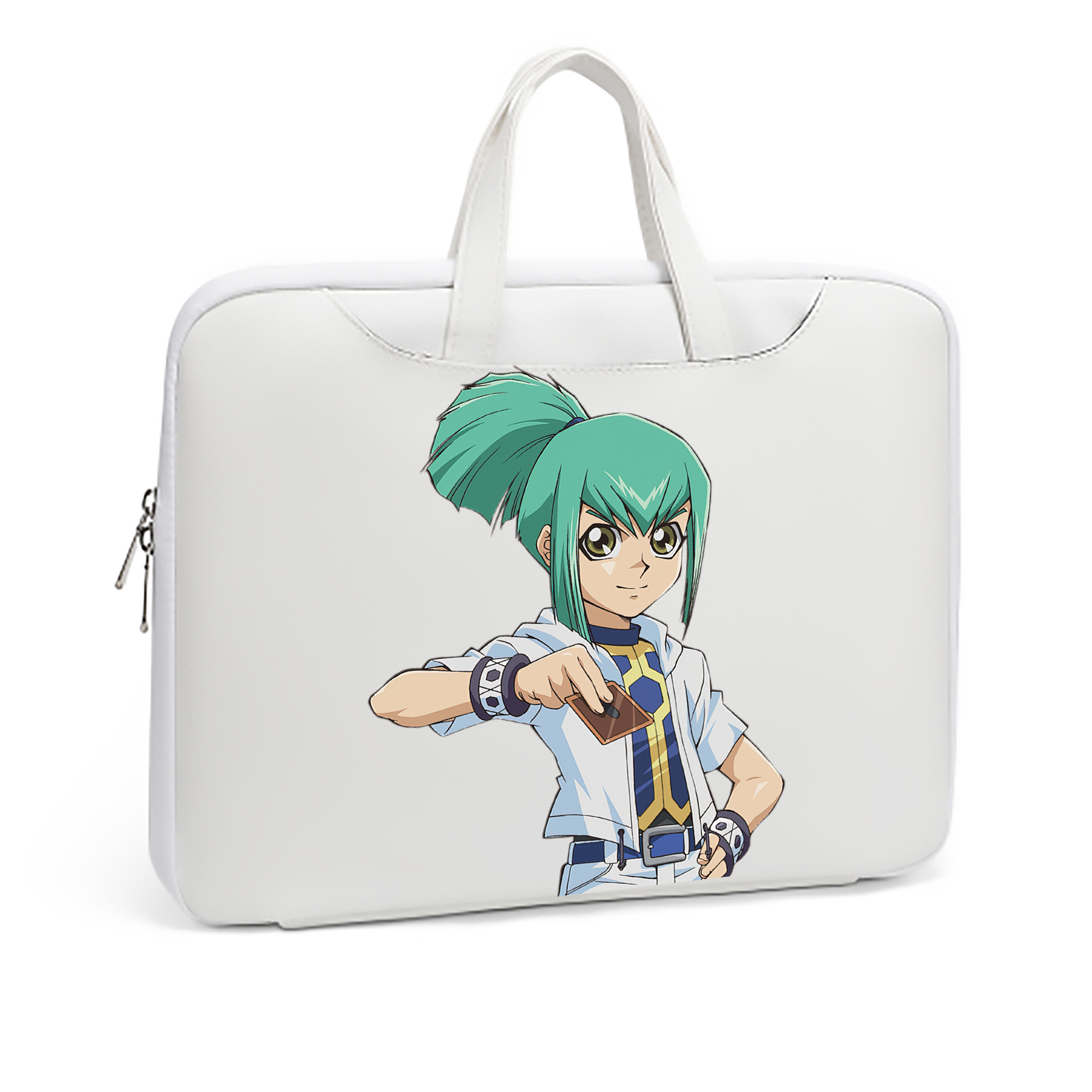 （画像用） 遊☆戯☆王 Yu-Gi-Oh! レザーラップトップバッグ　ノートパソコンケース