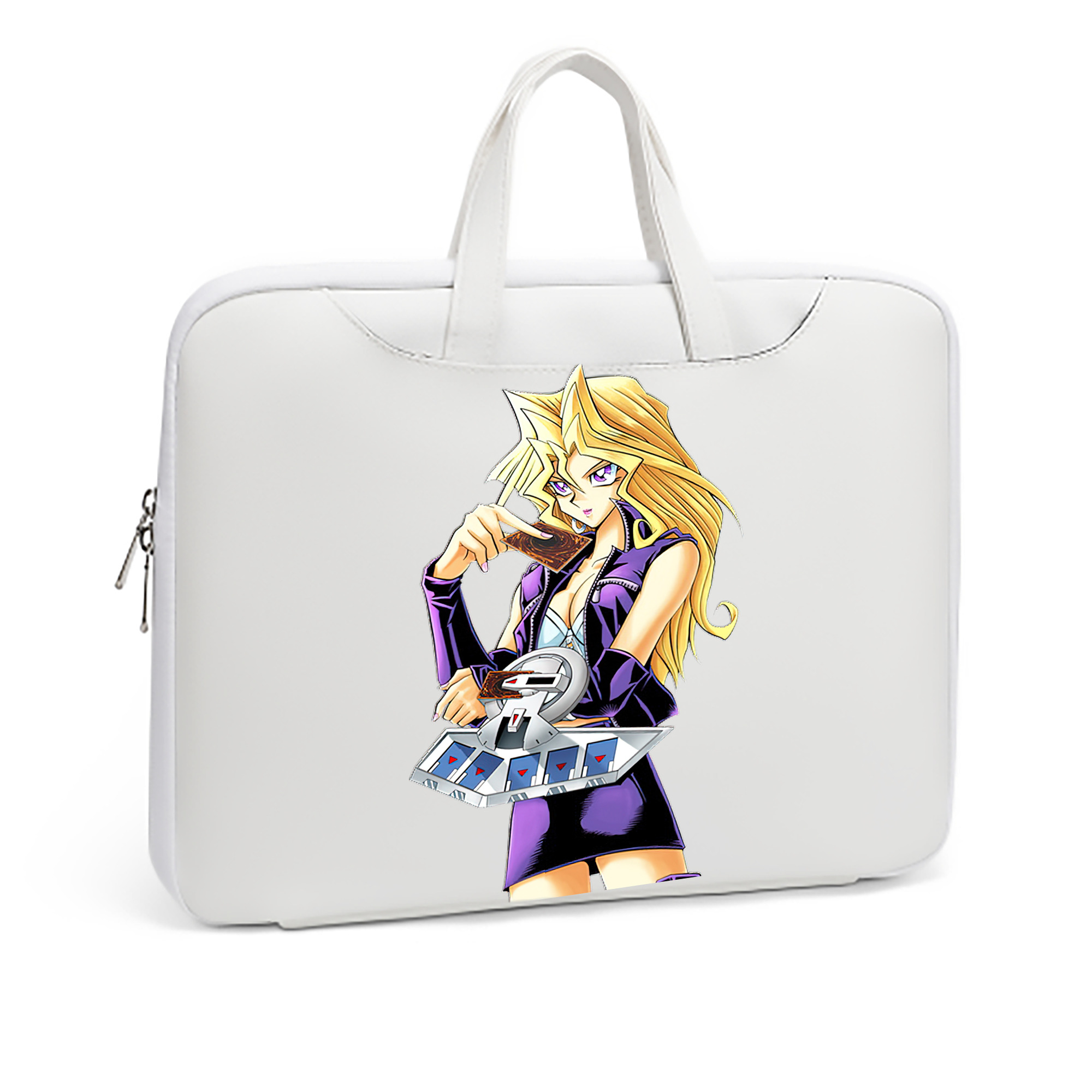（画像用） 遊☆戯☆王 Yu-Gi-Oh! レザーラップトップバッグ　ノートパソコンケース
