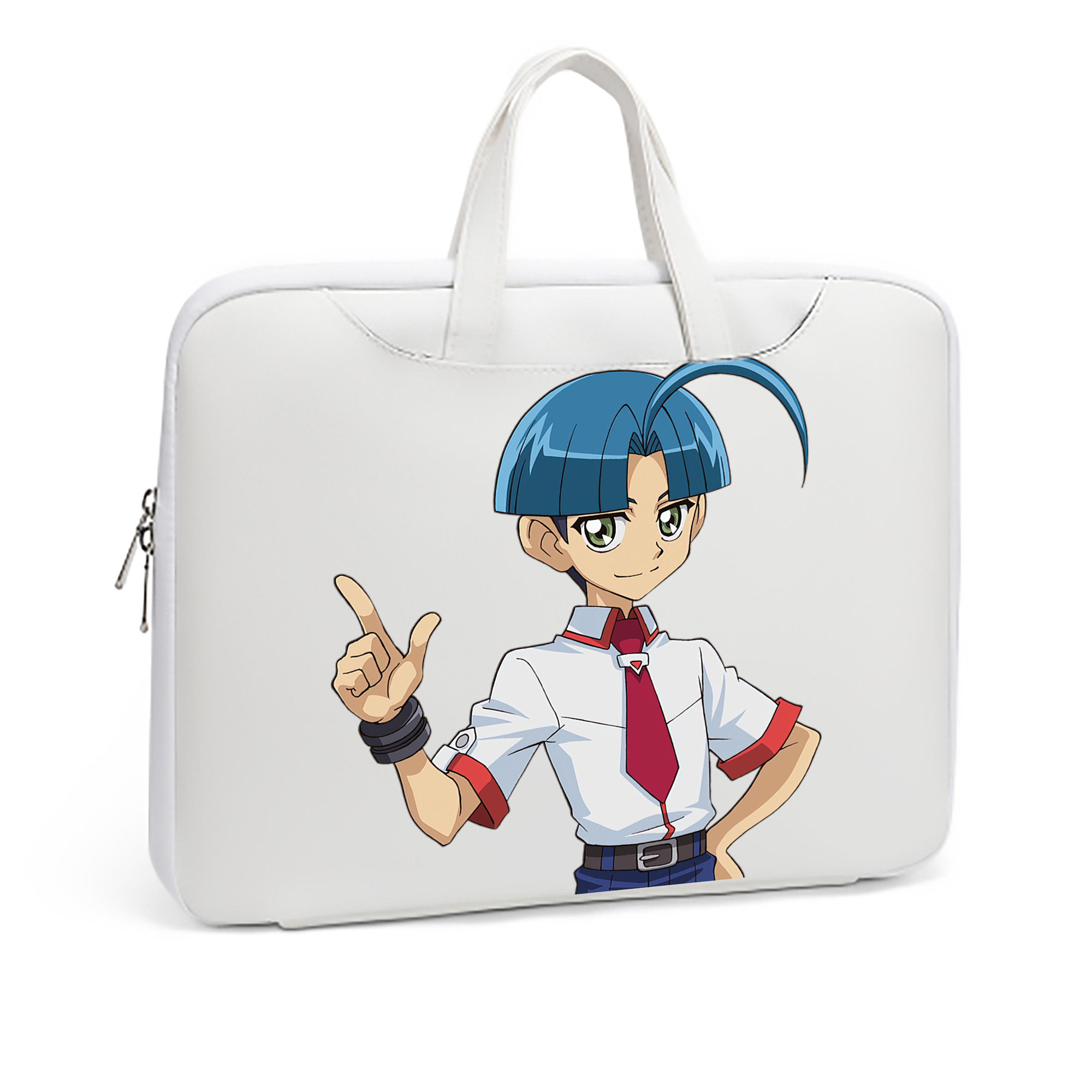 （画像用） 遊☆戯☆王 Yu-Gi-Oh! レザーラップトップバッグ　ノートパソコンケース