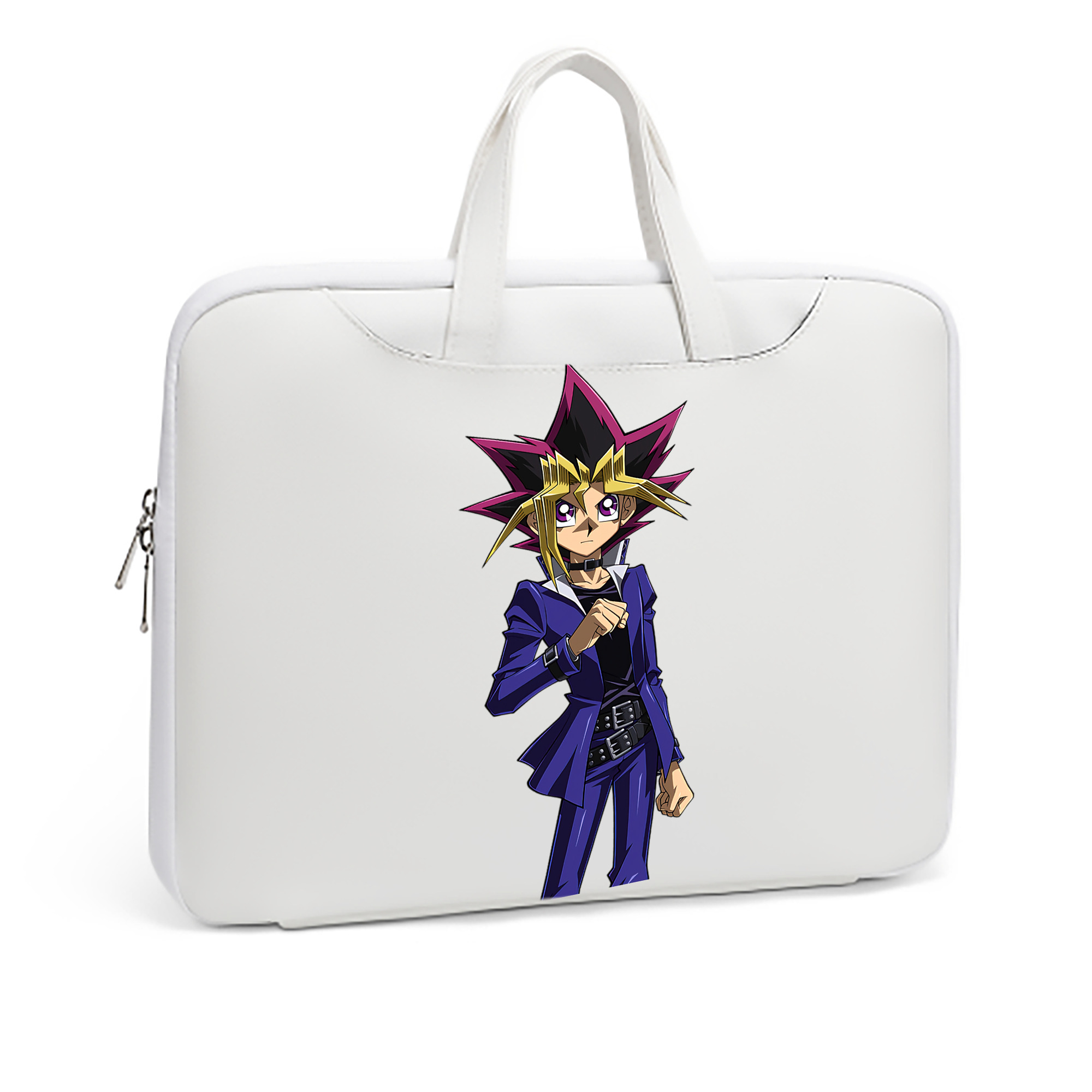 （画像用） 遊☆戯☆王 Yu-Gi-Oh! レザーラップトップバッグ　ノートパソコンケース