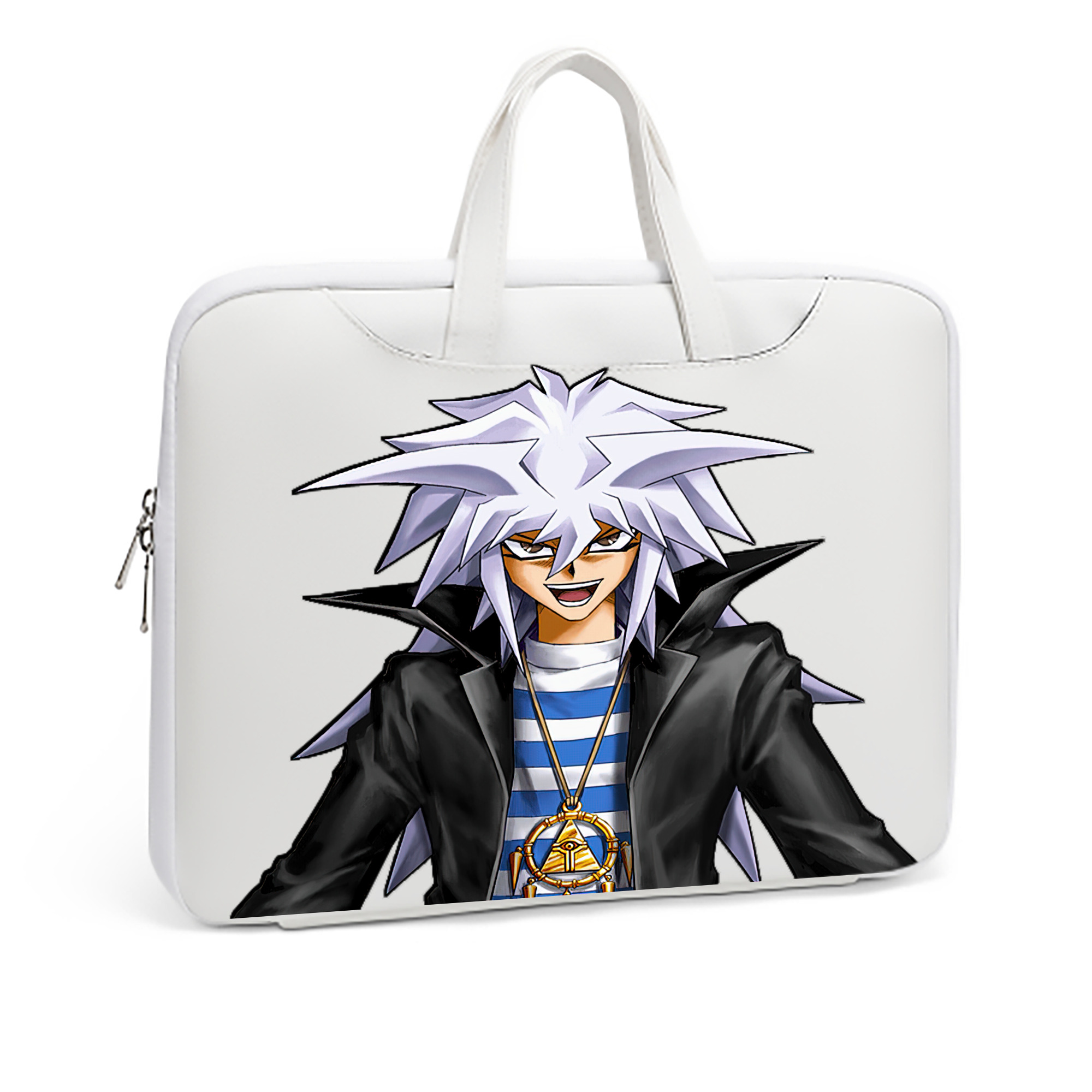 （画像用） 遊☆戯☆王 Yu-Gi-Oh! レザーラップトップバッグ　ノートパソコンケース