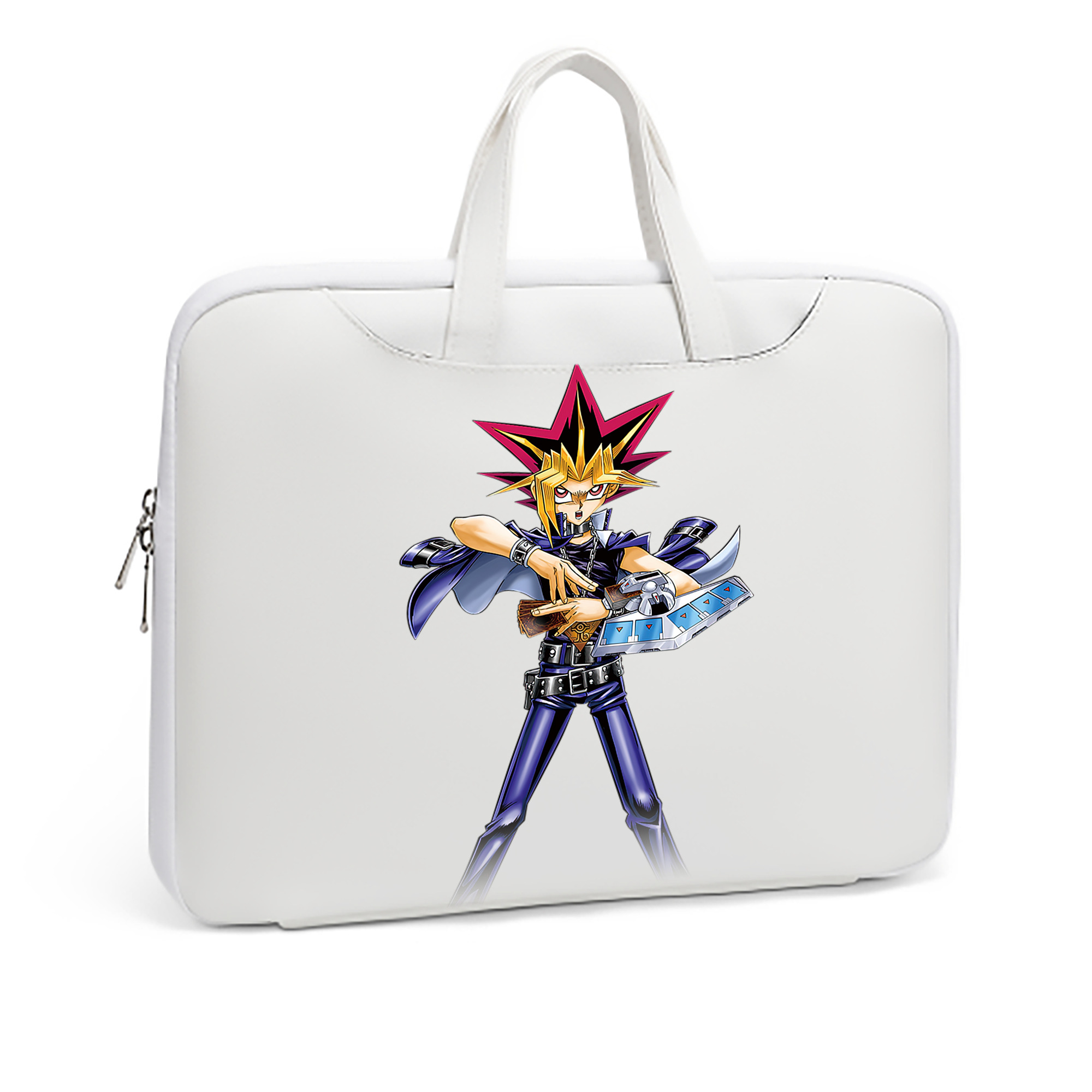（画像用） 遊☆戯☆王 Yu-Gi-Oh! レザーラップトップバッグ　ノートパソコンケース