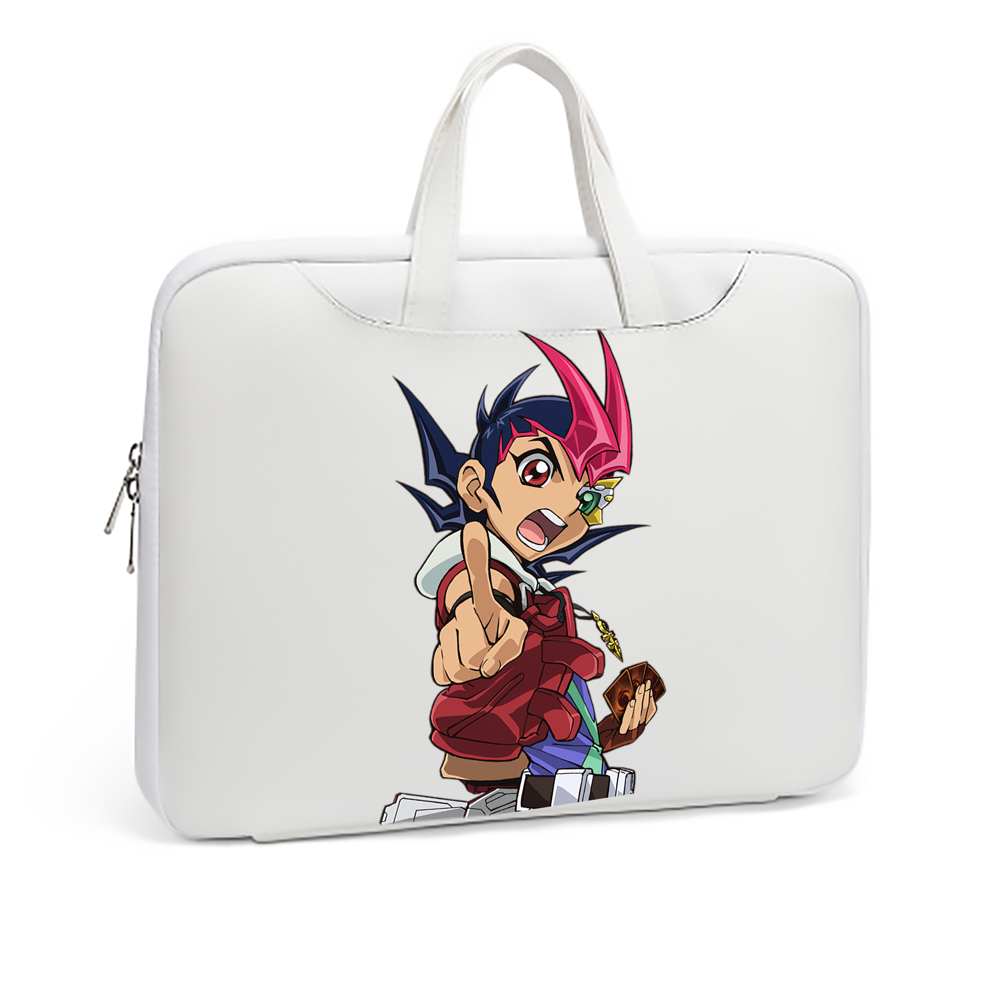（画像用） 遊☆戯☆王 Yu-Gi-Oh! レザーラップトップバッグ　ノートパソコンケース