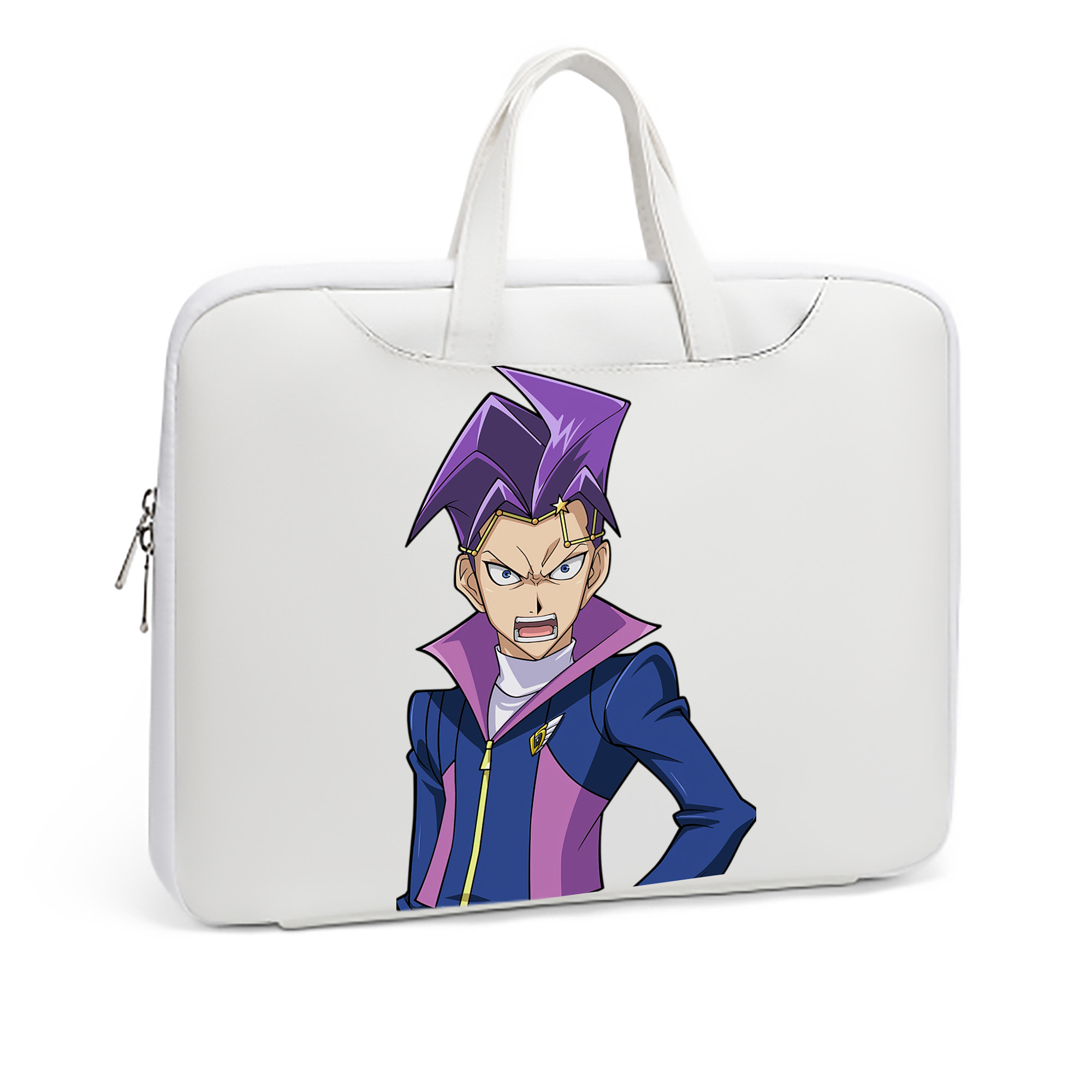 （画像用） 遊☆戯☆王 Yu-Gi-Oh! レザーラップトップバッグ　ノートパソコンケース