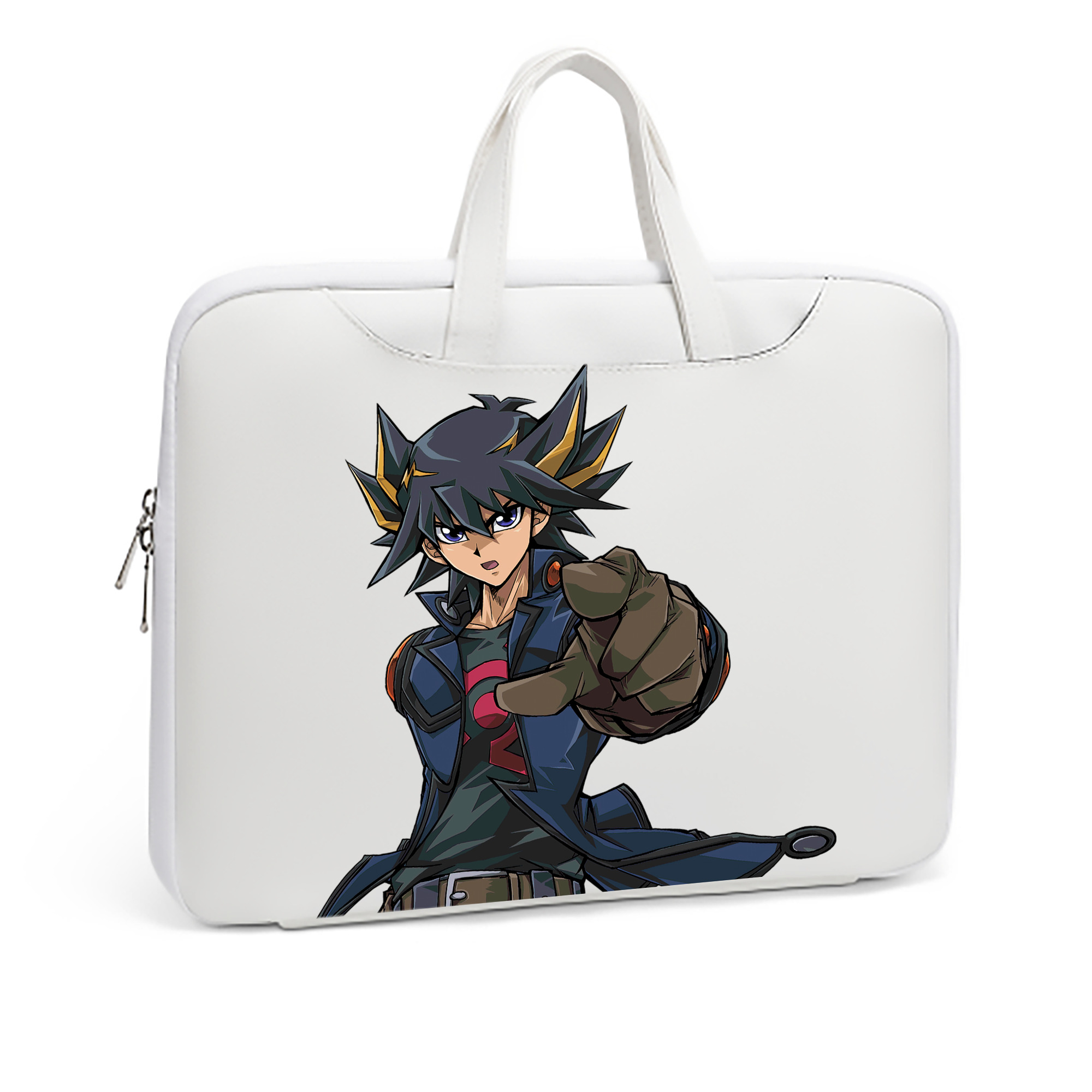 （画像用） 遊☆戯☆王 Yu-Gi-Oh! レザーラップトップバッグ　ノートパソコンケース
