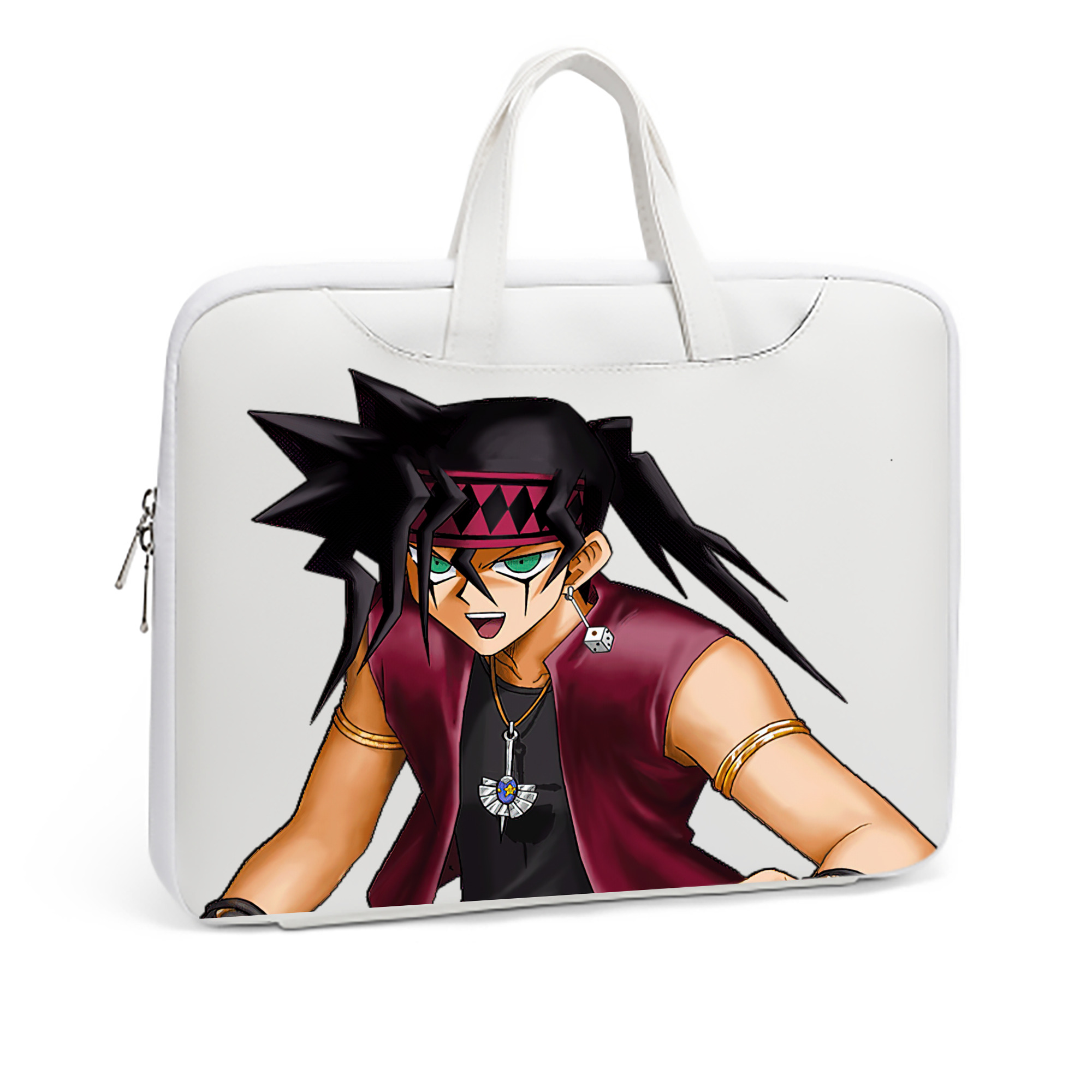 （画像用） 遊☆戯☆王 Yu-Gi-Oh! レザーラップトップバッグ　ノートパソコンケース