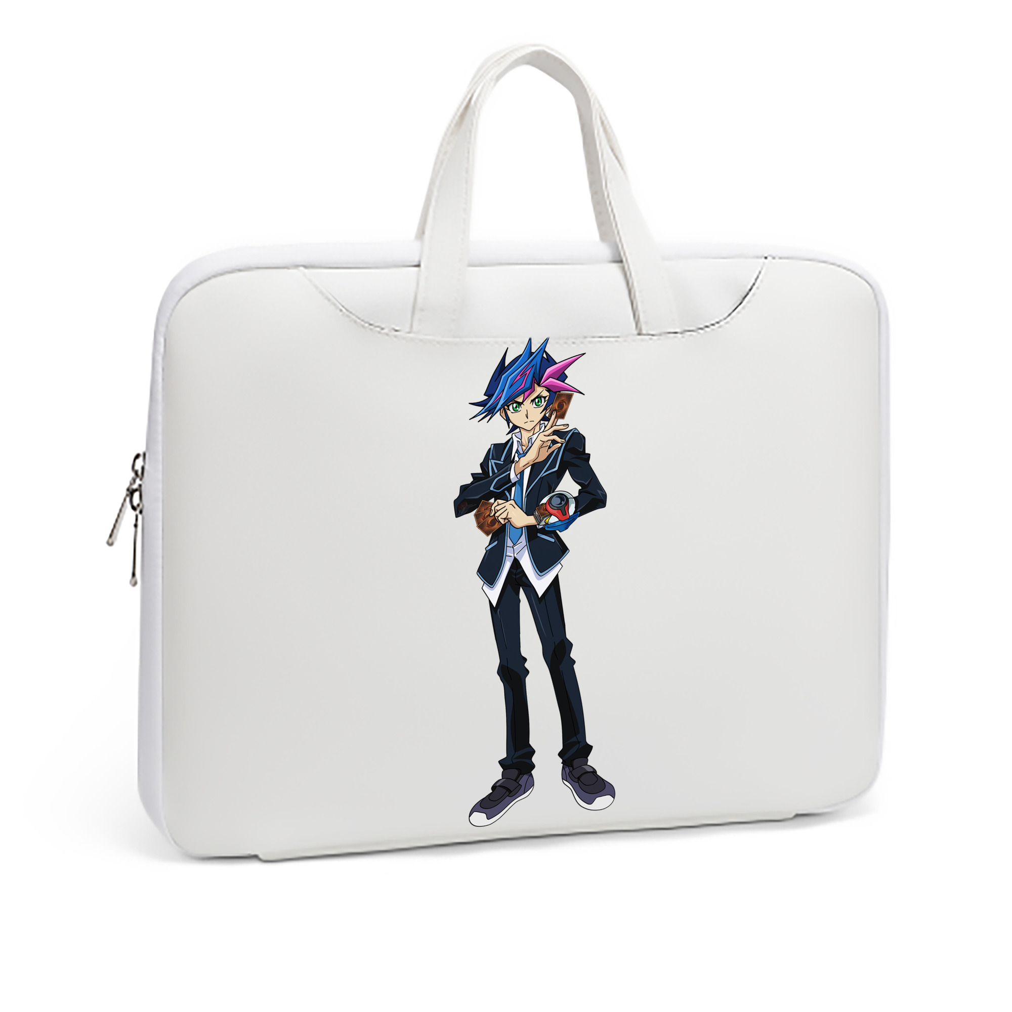 （画像用） 遊☆戯☆王 Yu-Gi-Oh! レザーラップトップバッグ　ノートパソコンケース