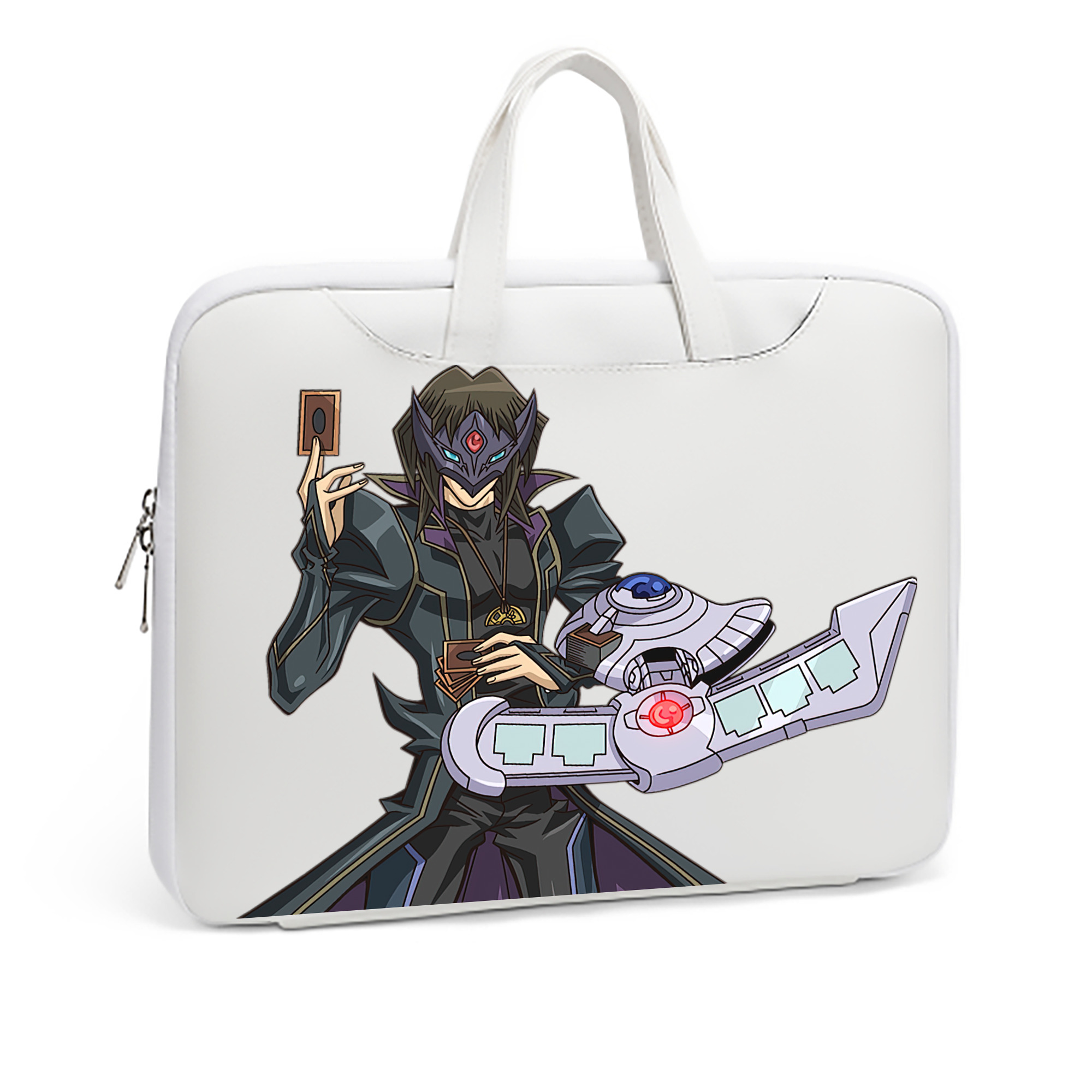 （画像用） 遊☆戯☆王 Yu-Gi-Oh! レザーラップトップバッグ　ノートパソコンケース