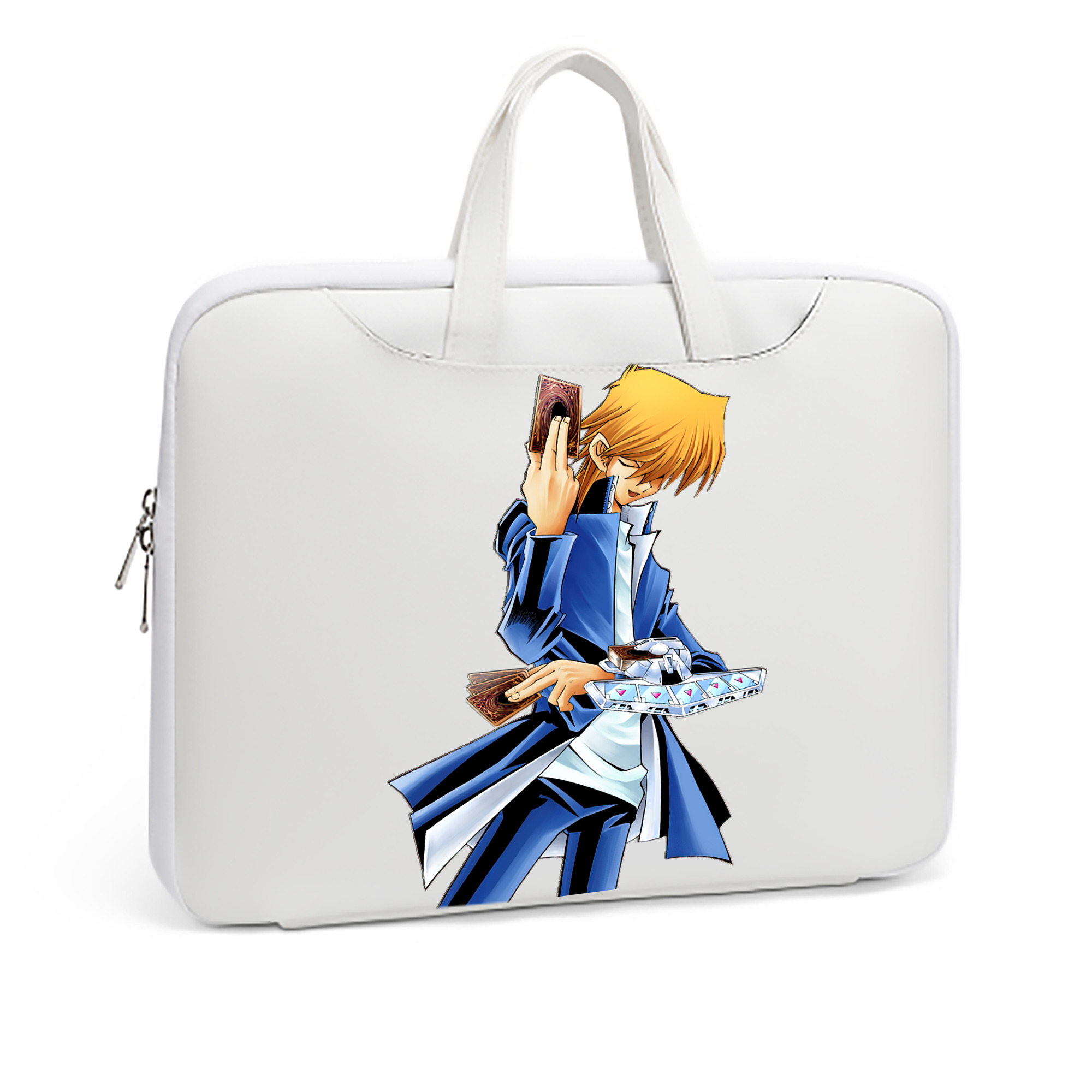（画像用） 遊☆戯☆王 Yu-Gi-Oh! レザーラップトップバッグ　ノートパソコンケース
