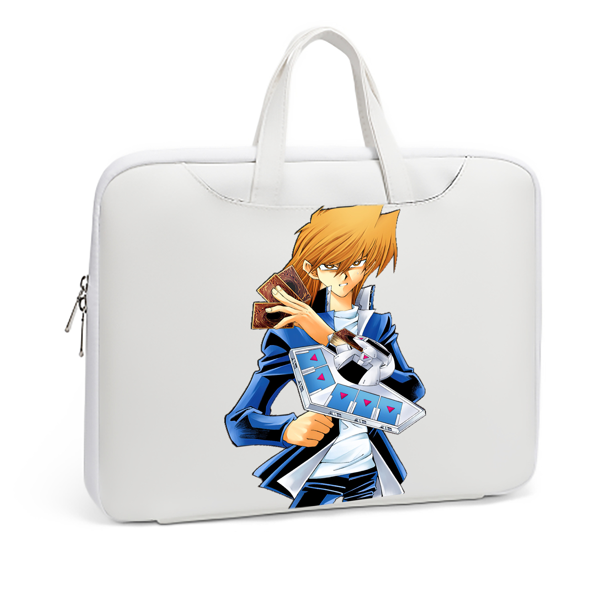 （画像用） 遊☆戯☆王 Yu-Gi-Oh! レザーラップトップバッグ　ノートパソコンケース