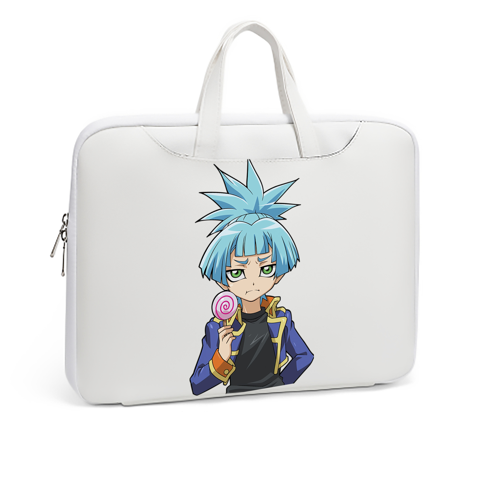 （画像用） 遊☆戯☆王 Yu-Gi-Oh! レザーラップトップバッグ　ノートパソコンケース