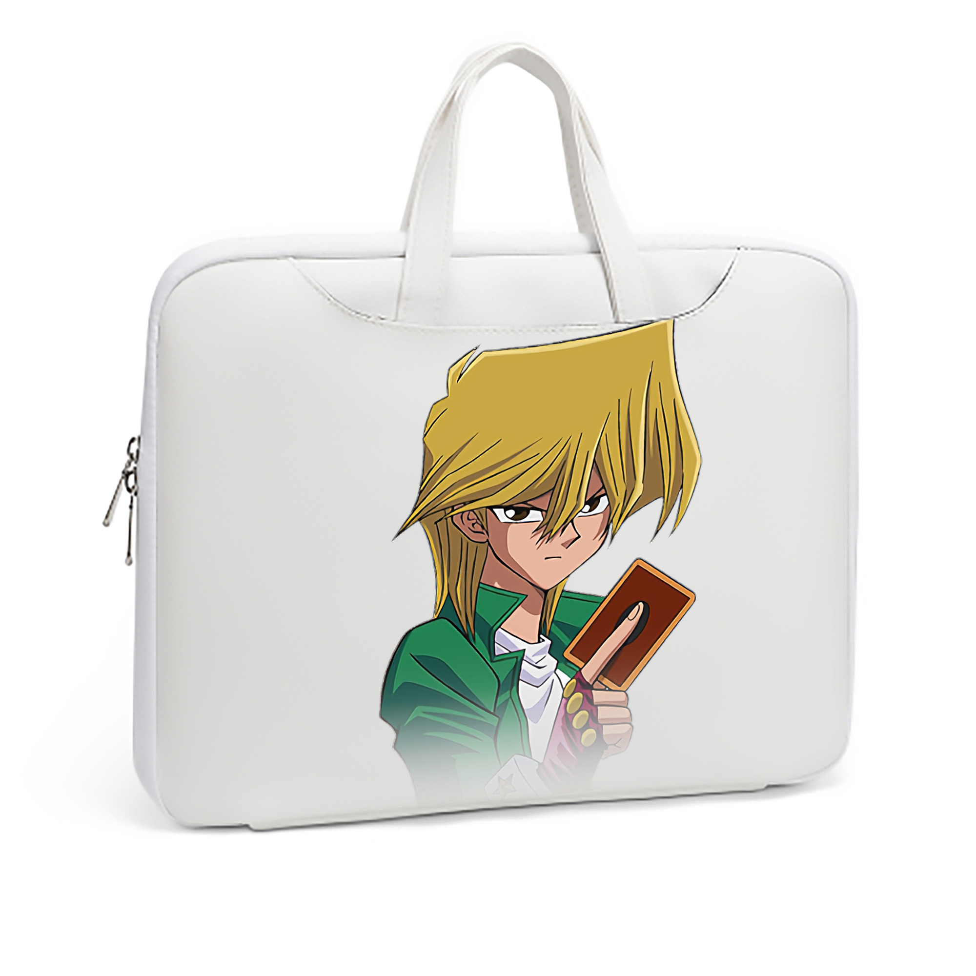 （画像用） 遊☆戯☆王 Yu-Gi-Oh! レザーラップトップバッグ　ノートパソコンケース