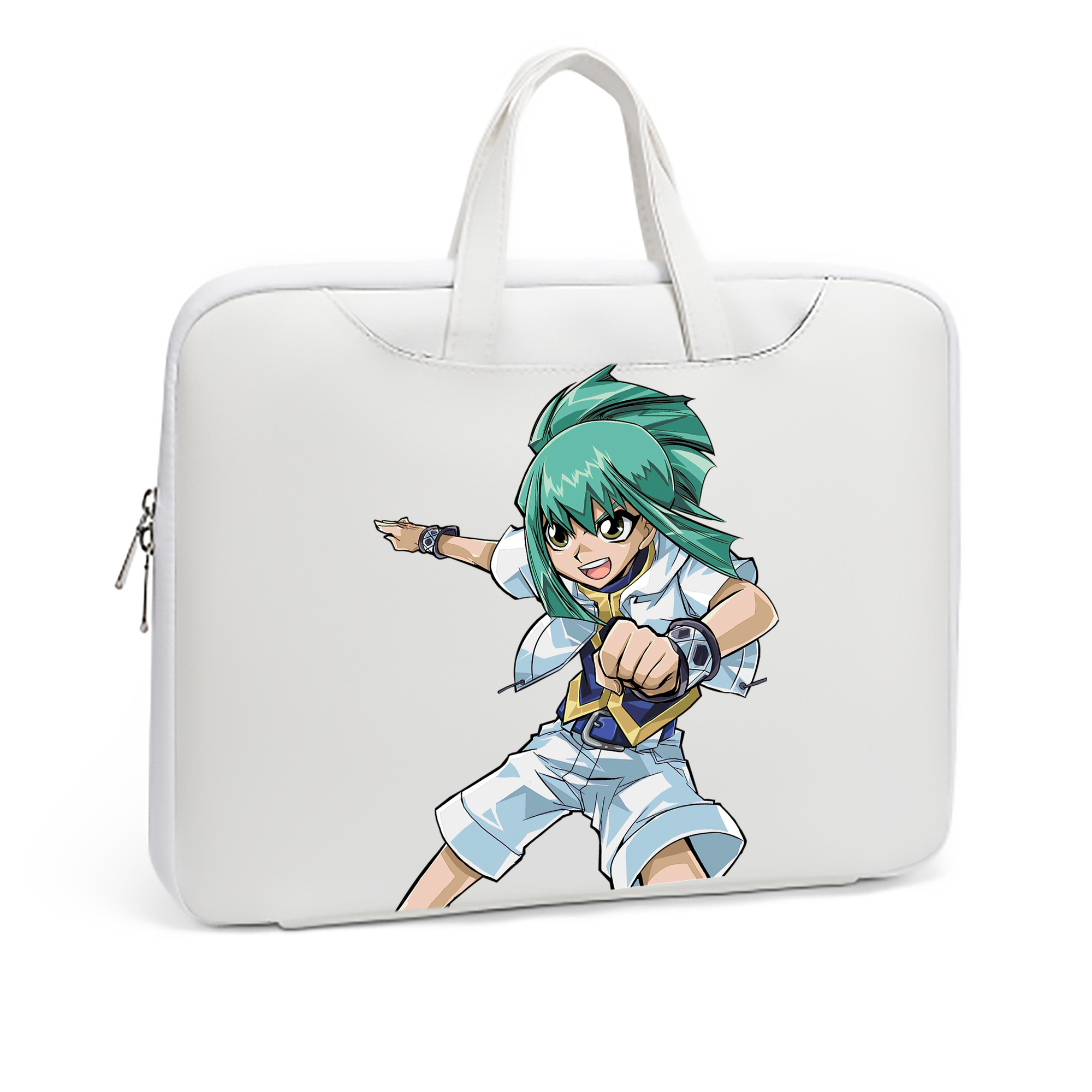 （画像用） 遊☆戯☆王 Yu-Gi-Oh! レザーラップトップバッグ　ノートパソコンケース