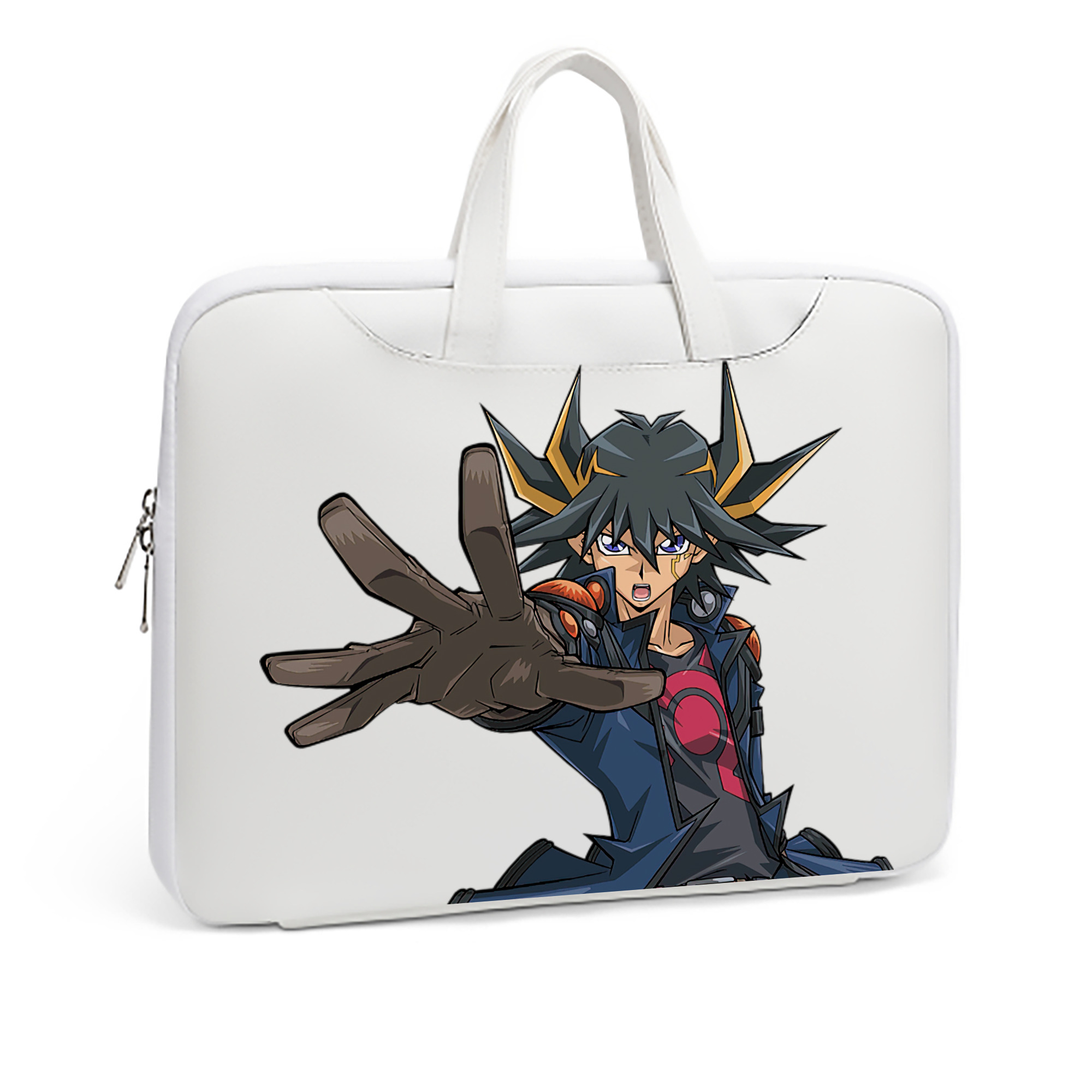 （画像用） 遊☆戯☆王 Yu-Gi-Oh! レザーラップトップバッグ　ノートパソコンケース