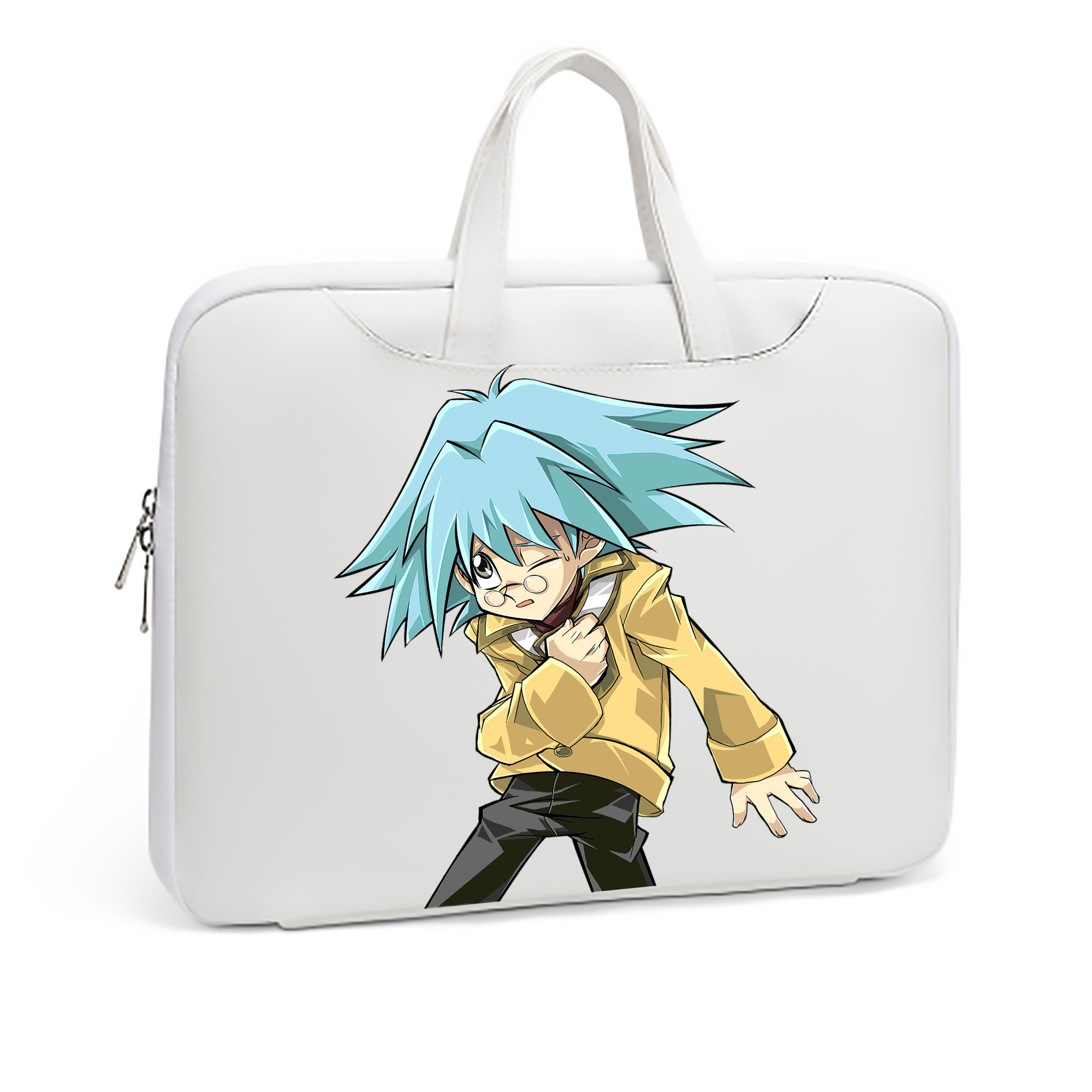 （画像用） 遊☆戯☆王 Yu-Gi-Oh! レザーラップトップバッグ　ノートパソコンケース