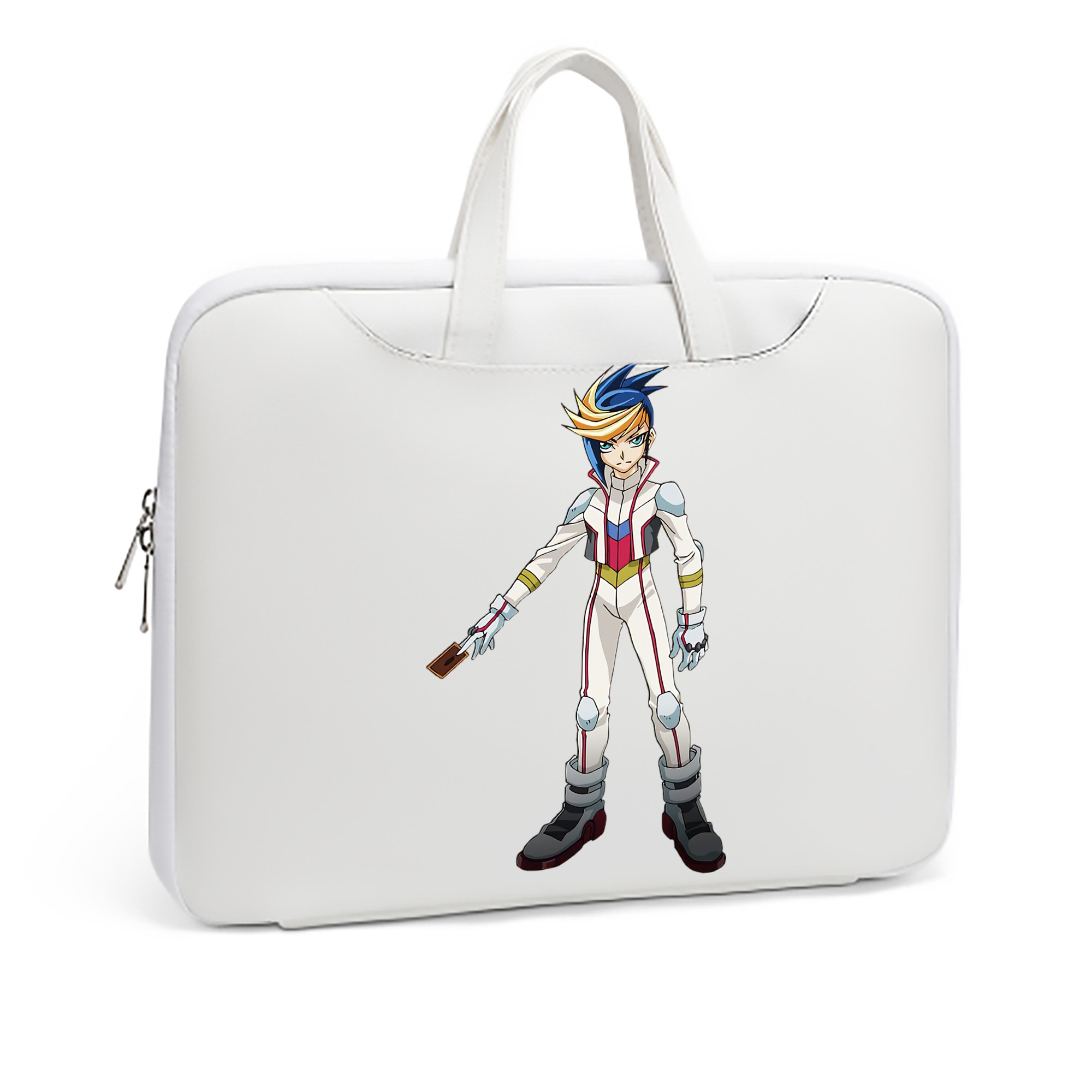 （画像用） 遊☆戯☆王 Yu-Gi-Oh! レザーラップトップバッグ　ノートパソコンケース