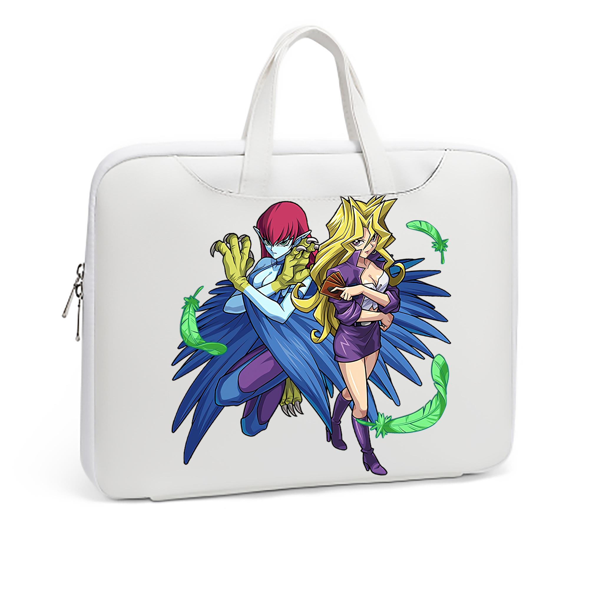 （画像用） 遊☆戯☆王 Yu-Gi-Oh! レザーラップトップバッグ　ノートパソコンケース
