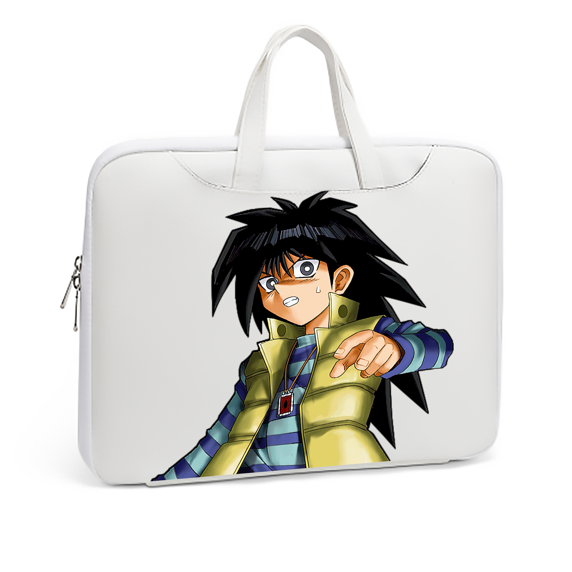 （画像用） 遊☆戯☆王 Yu-Gi-Oh! レザーラップトップバッグ　ノートパソコンケース