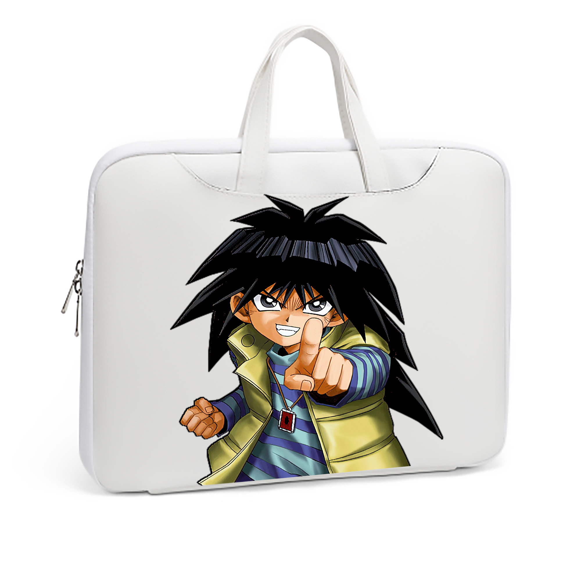 （画像用） 遊☆戯☆王 Yu-Gi-Oh! レザーラップトップバッグ　ノートパソコンケース