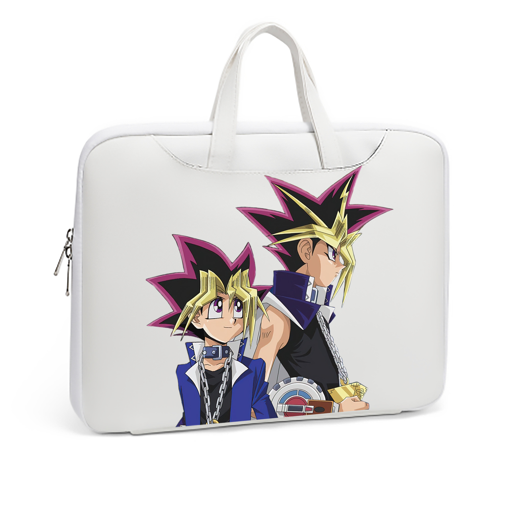 （画像用） 遊☆戯☆王 Yu-Gi-Oh! レザーラップトップバッグ　ノートパソコンケース