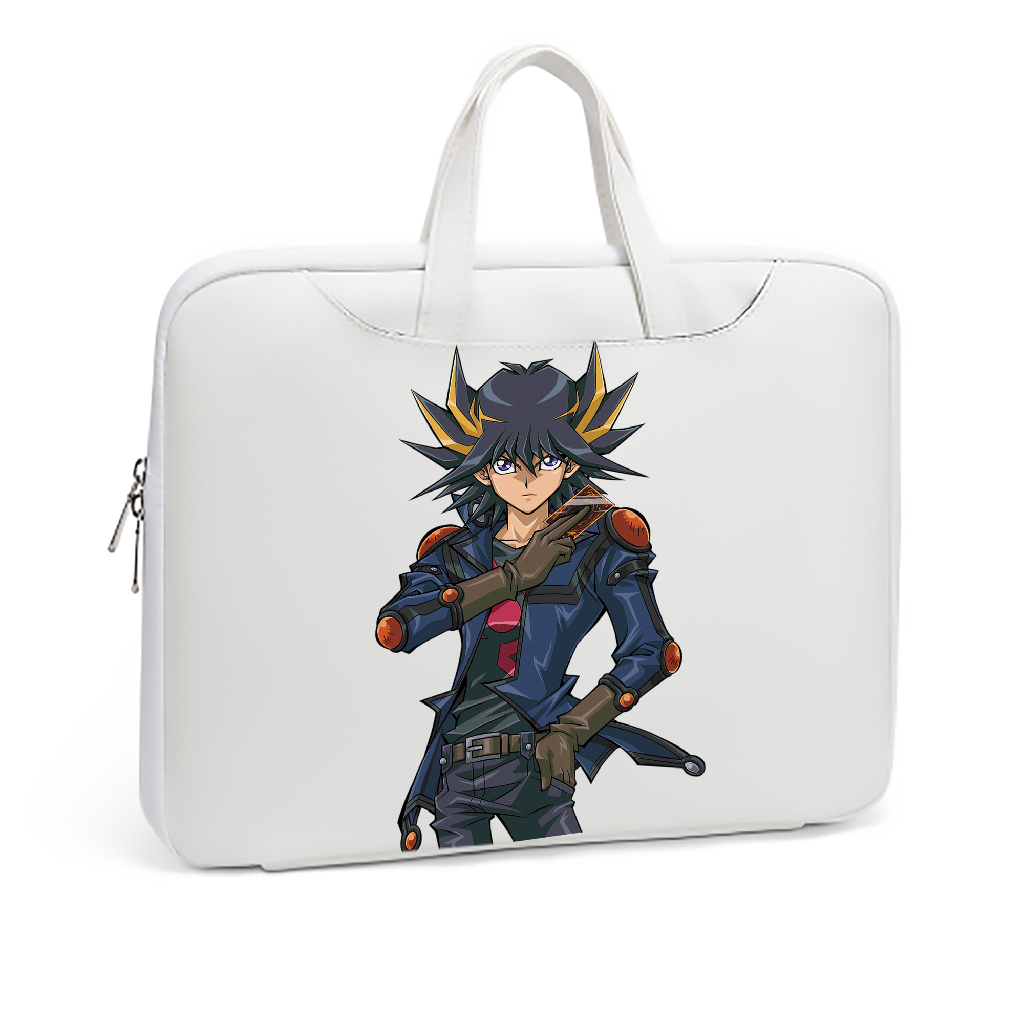 （画像用） 遊☆戯☆王 Yu-Gi-Oh! レザーラップトップバッグ　ノートパソコンケース