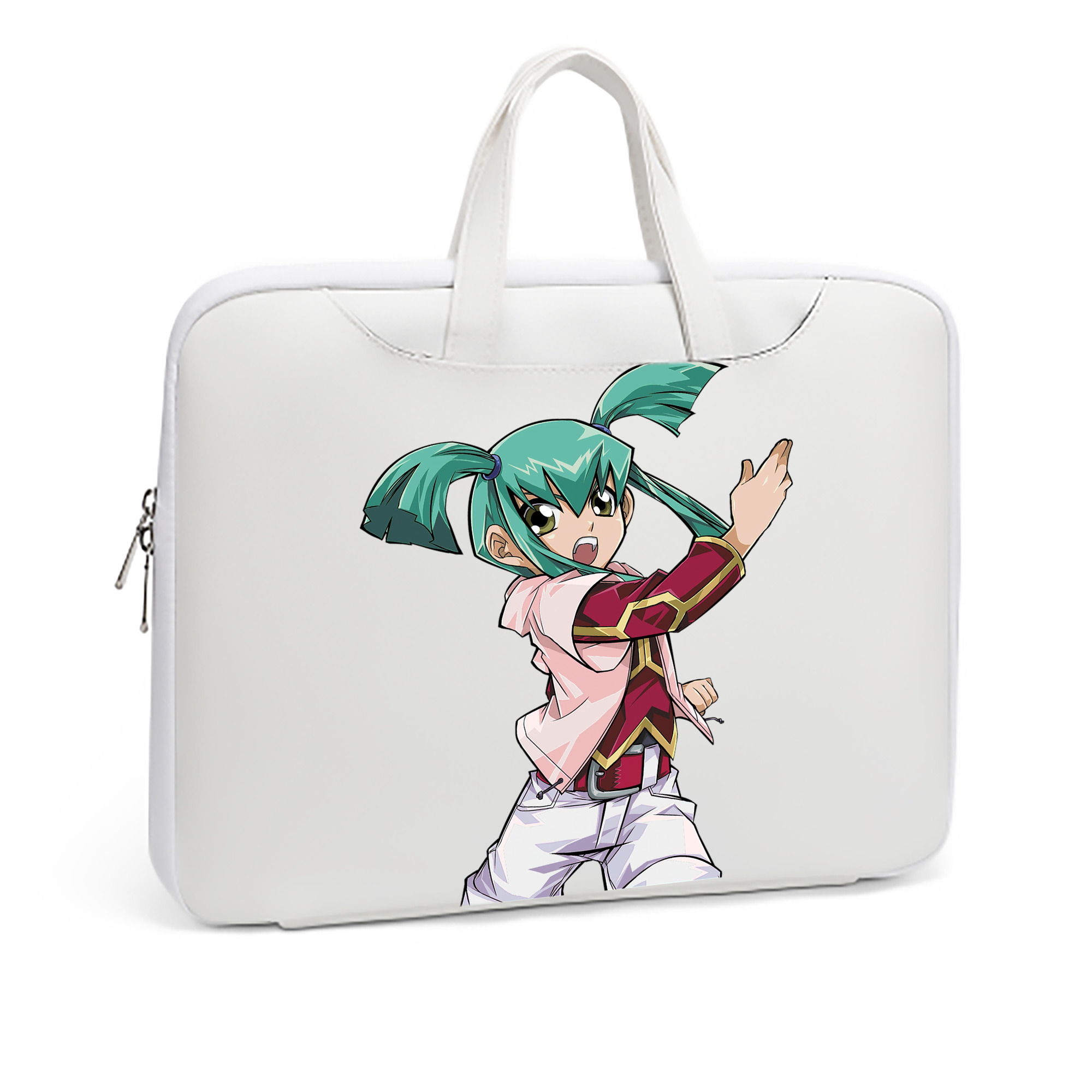 （画像用） 遊☆戯☆王 Yu-Gi-Oh! レザーラップトップバッグ　ノートパソコンケース
