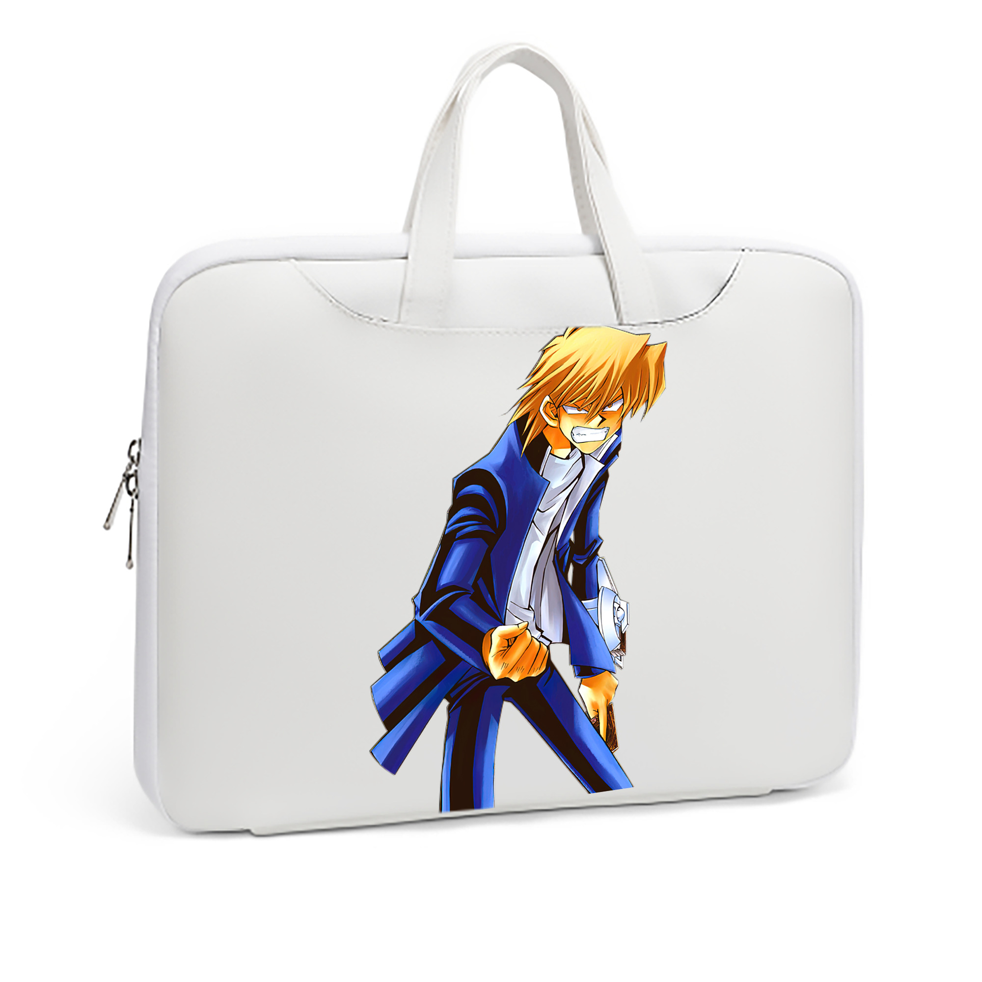 （画像用） 遊☆戯☆王 Yu-Gi-Oh! レザーラップトップバッグ　ノートパソコンケース