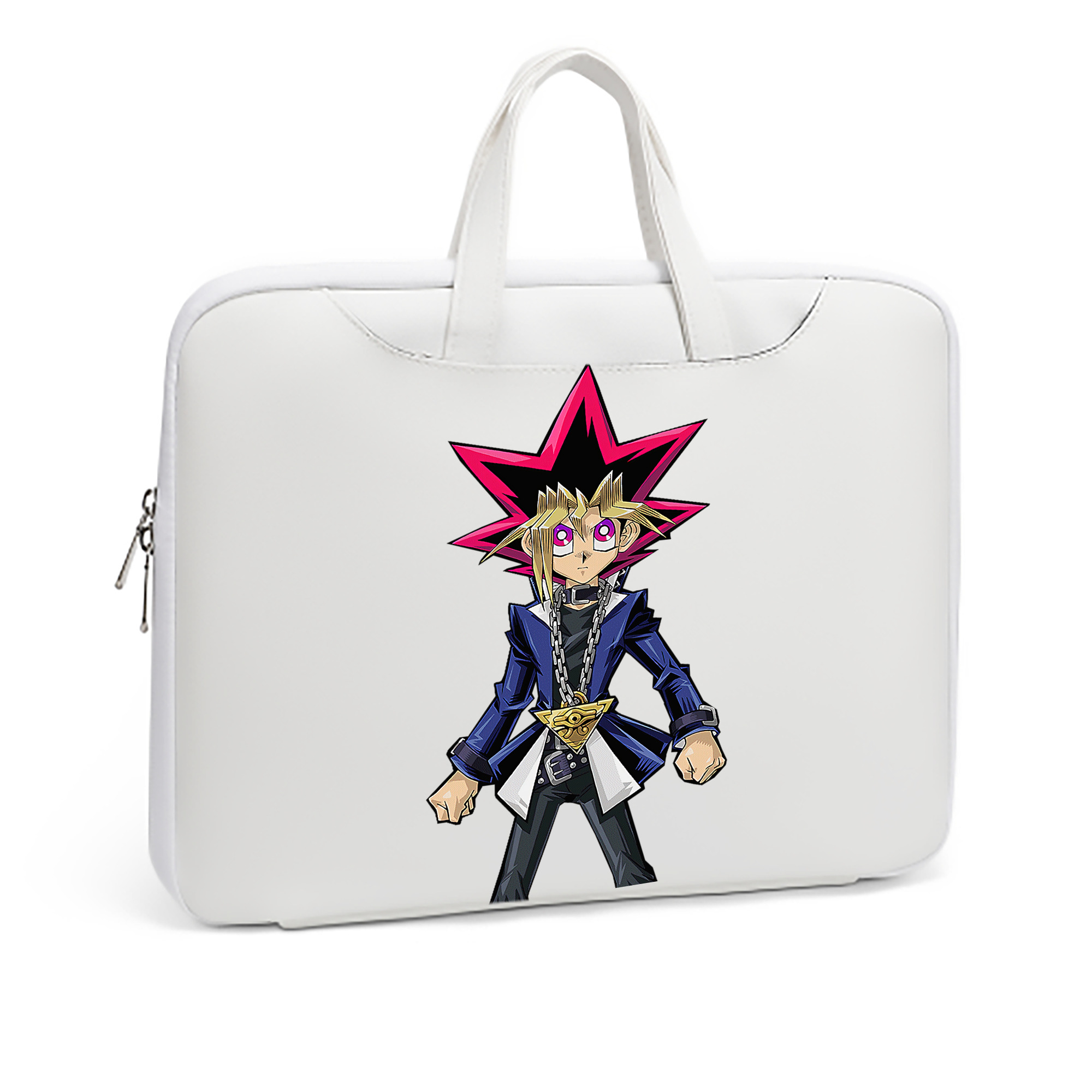 （画像用） 遊☆戯☆王 Yu-Gi-Oh! レザーラップトップバッグ　ノートパソコンケース