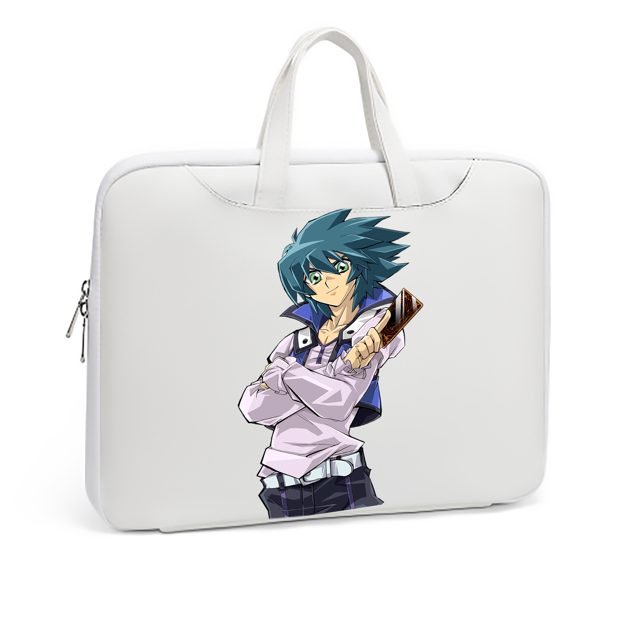 （画像用） 遊☆戯☆王 Yu-Gi-Oh! レザーラップトップバッグ　ノートパソコンケース