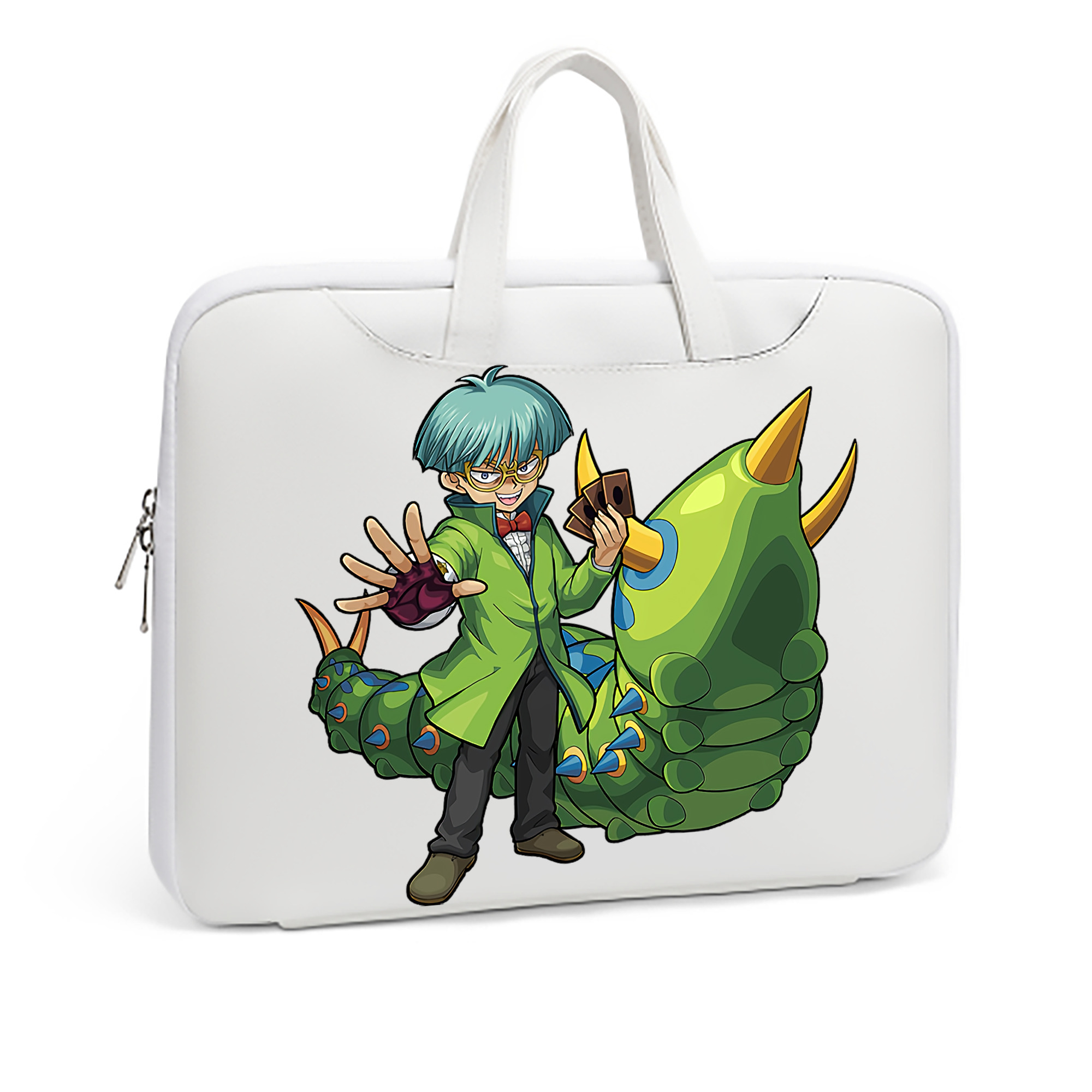 （画像用） 遊☆戯☆王 Yu-Gi-Oh! レザーラップトップバッグ　ノートパソコンケース