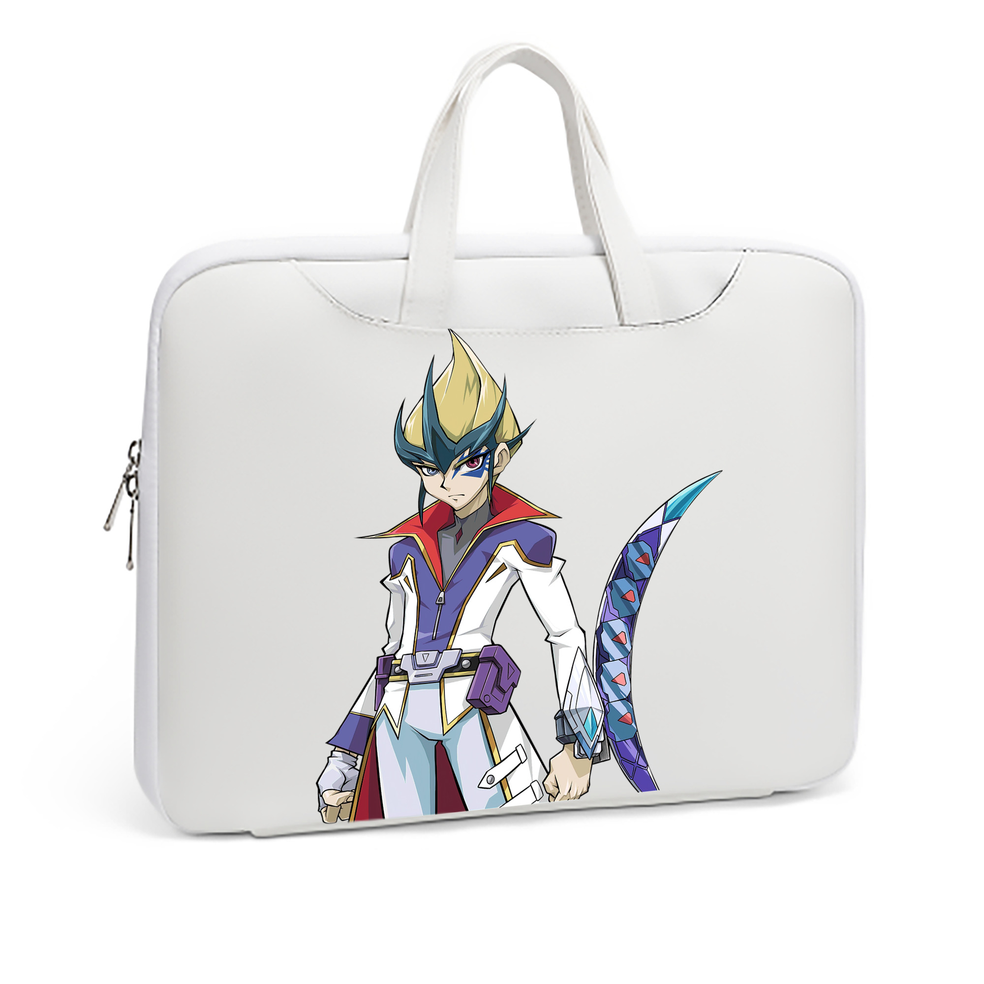 （画像用） 遊☆戯☆王 Yu-Gi-Oh! レザーラップトップバッグ　ノートパソコンケース