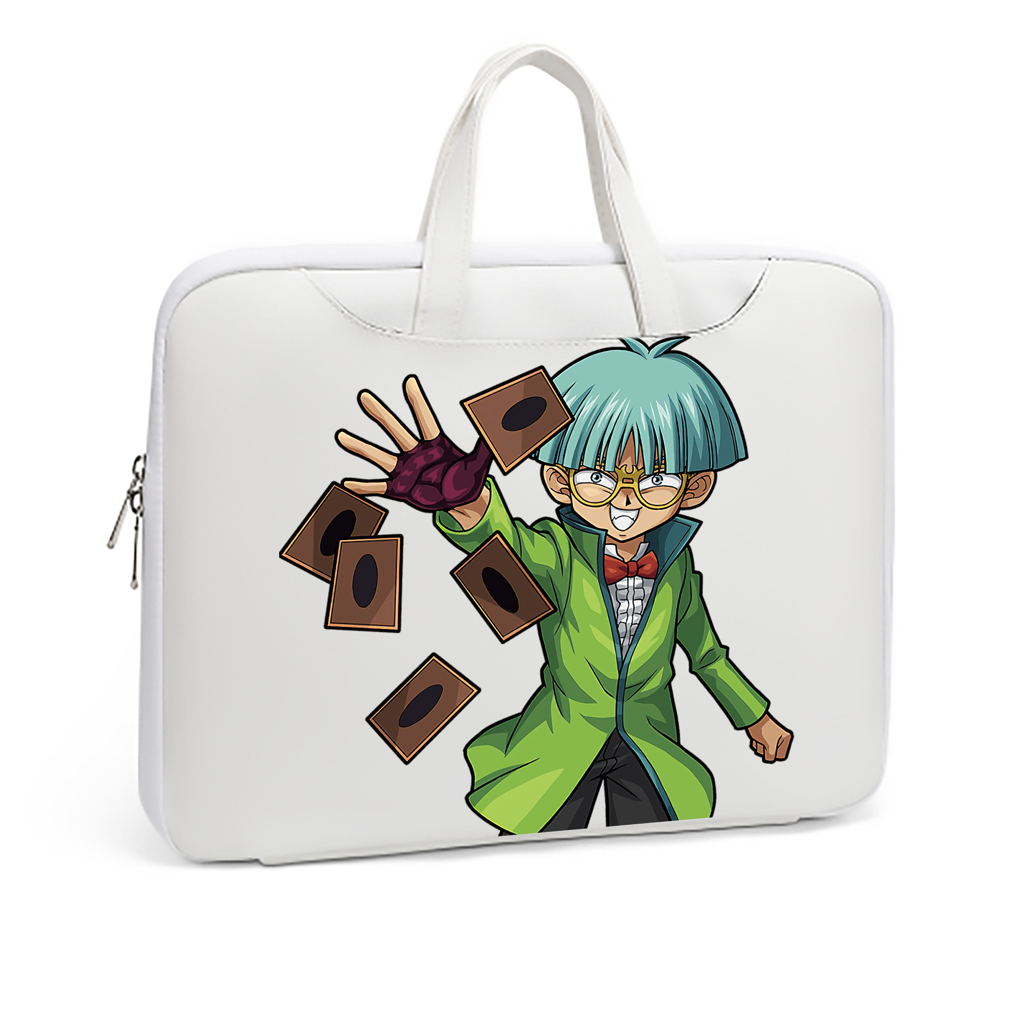 （画像用） 遊☆戯☆王 Yu-Gi-Oh! レザーラップトップバッグ　ノートパソコンケース